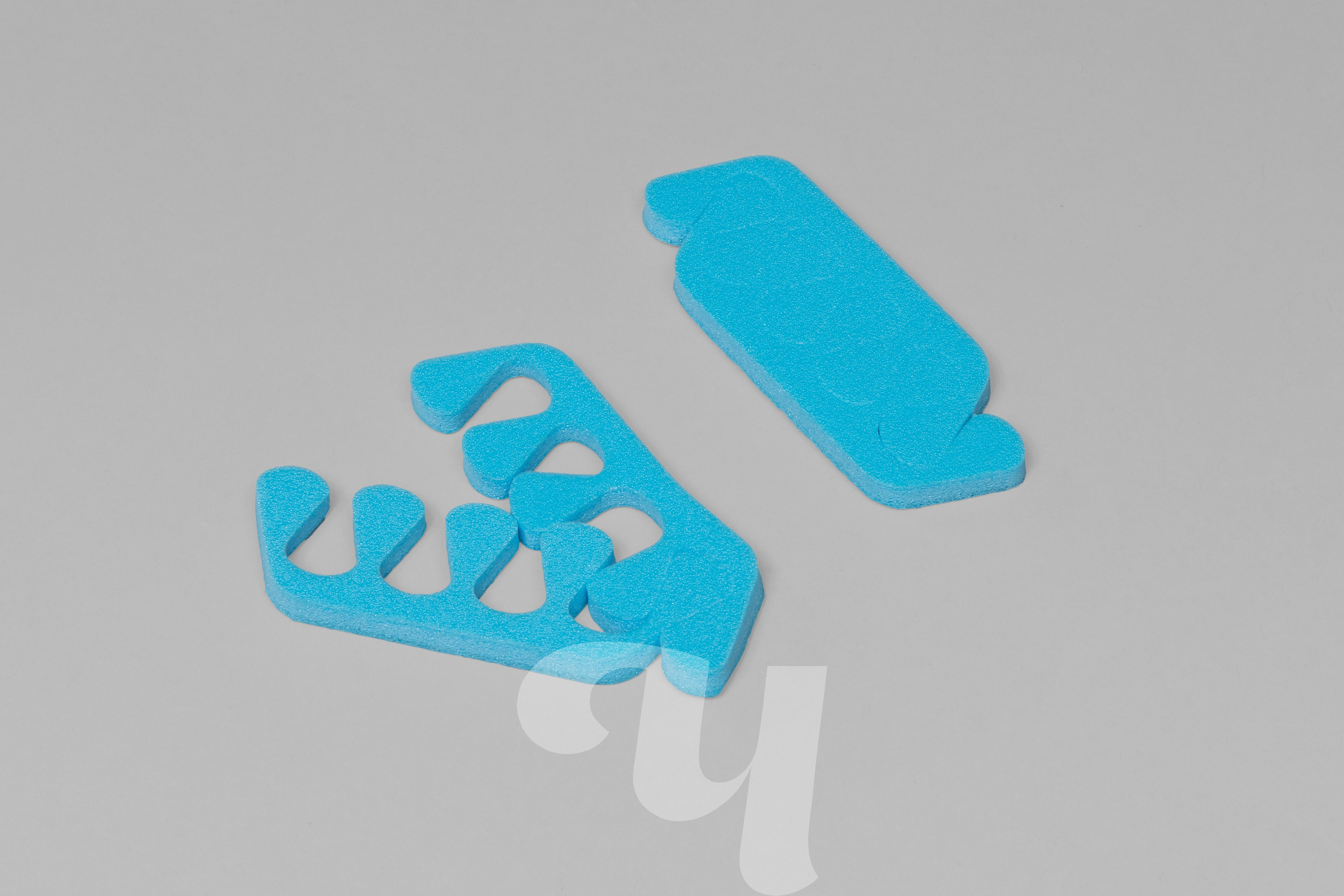 Чистовье Разделитель для пальцев, 20 пар, 8 мм, Синий цвет