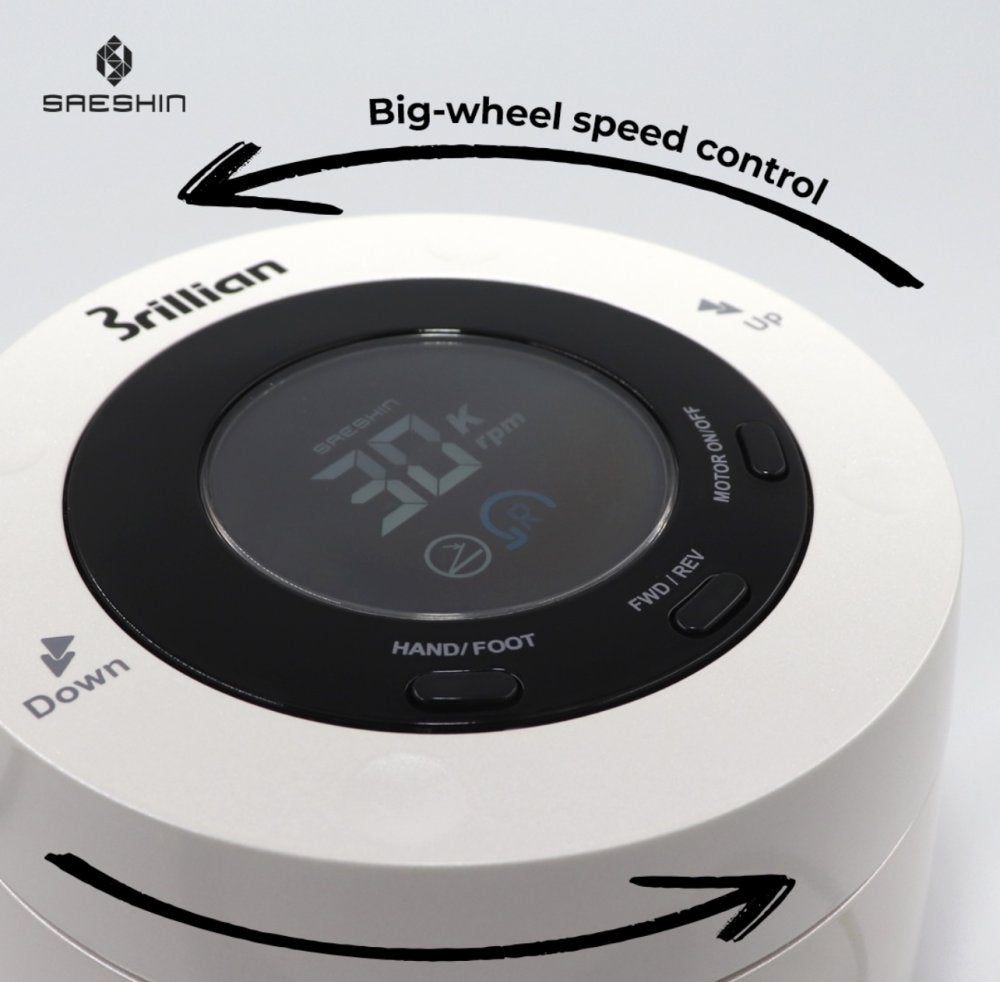 STIPRUS SAESHIN BRILLIAN B100/H325/ balta (30 000 apsisukimų)