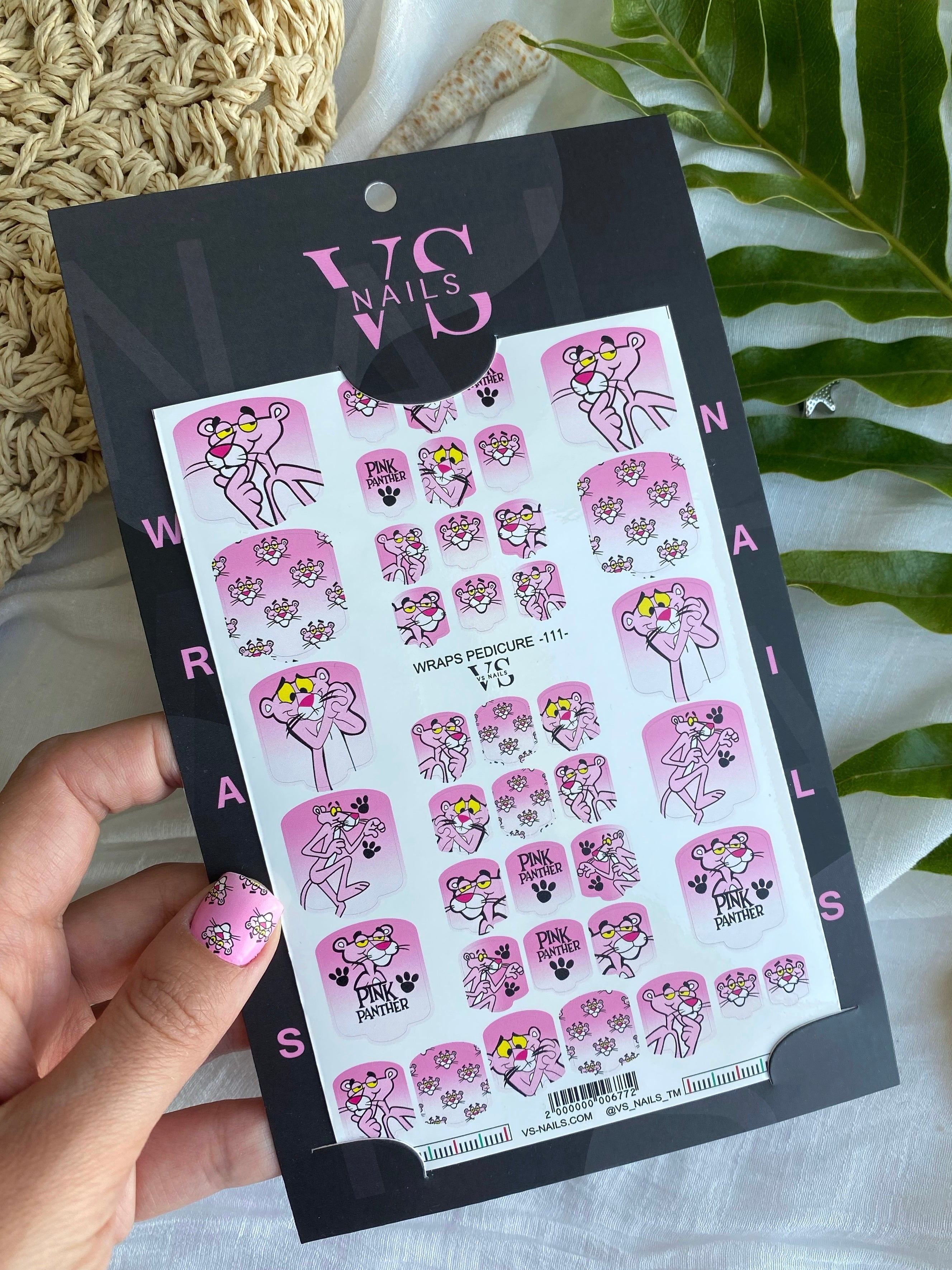 VS NAILS Pedicure Wraps Nr.111