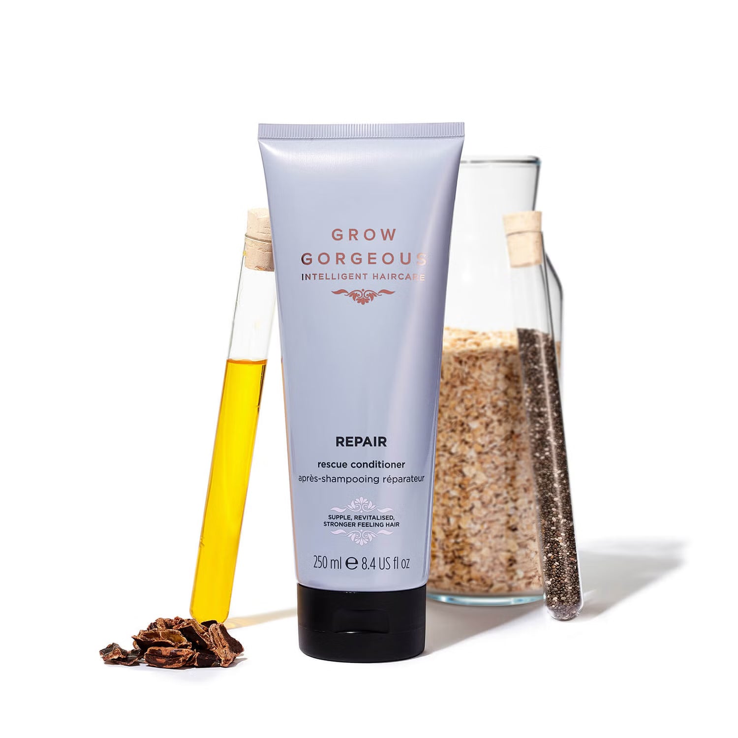 GROW GORGEOUS Atstatomasis plaukų kondicionierius - Atjauninamasis plaukų kondicionierius, 250 ml