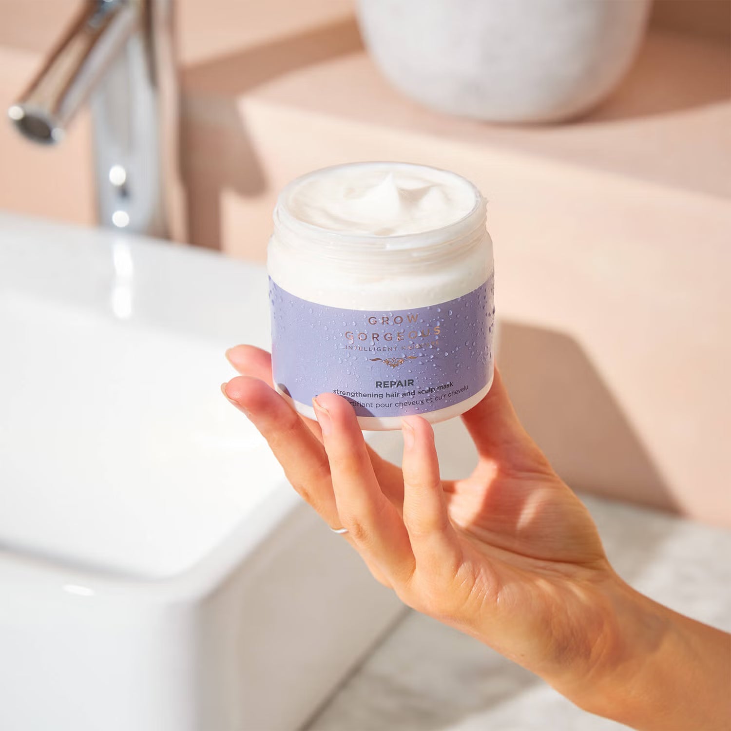 GROW GORGEOUS Repair Strengthening Hair & Scalp Mask, 200 ml