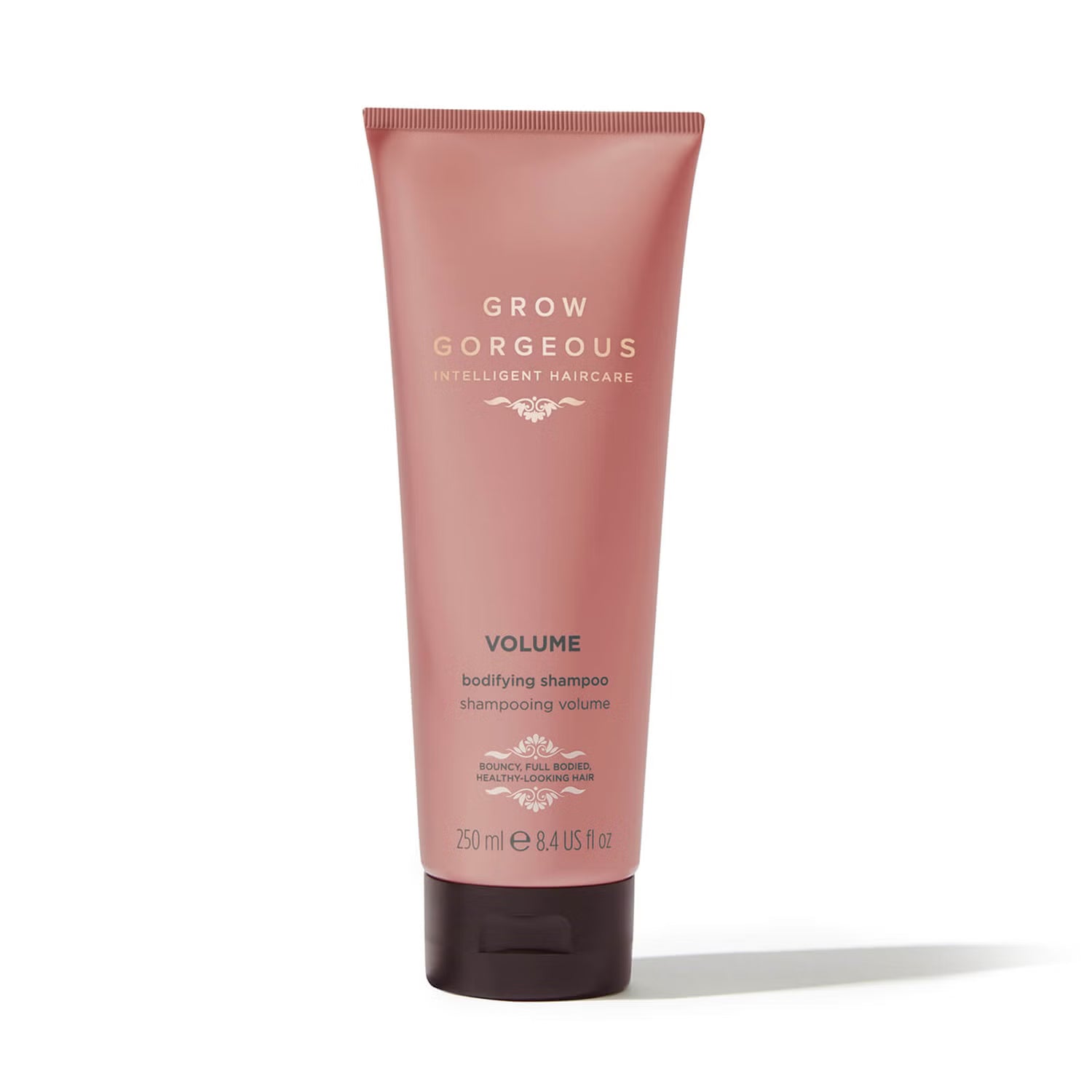 GROW GORGEOUS Apimties suteikiantis stiprinamasis šampūnas, 250 ml