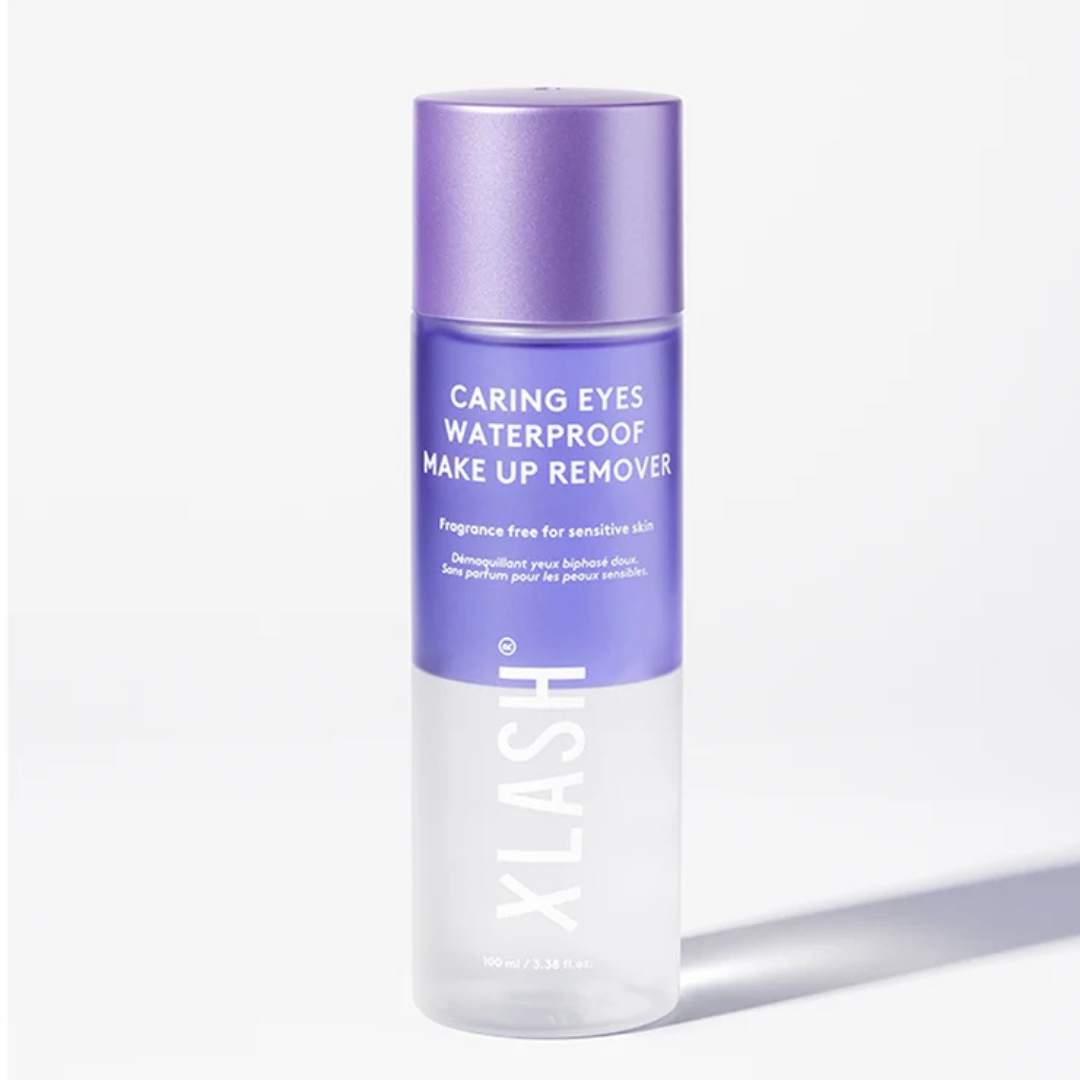XLASH Caring Eyes Waterproof Make-Up Remover – akių makiažo valiklis, 100 ml