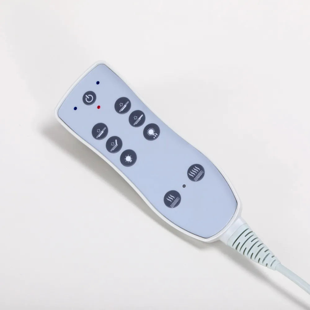 Косметологическая кушетка Azzurro 815B, белый, с подогревом