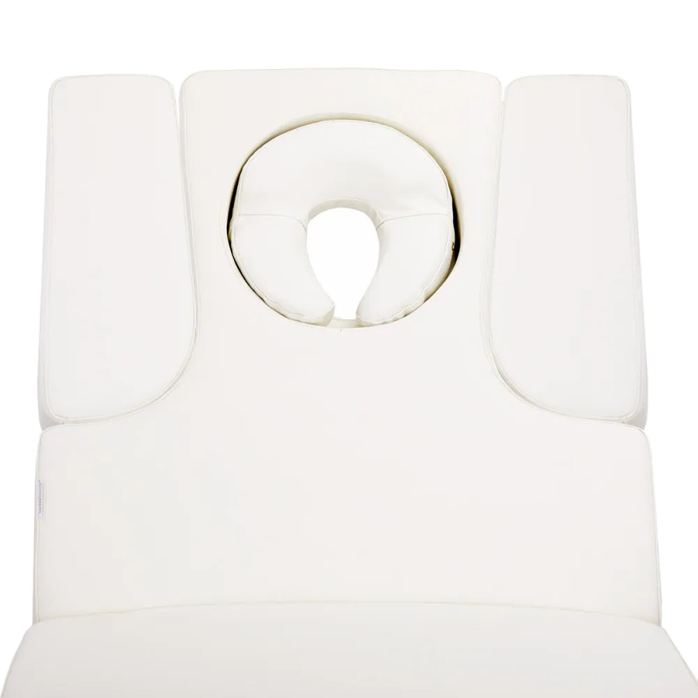 Косметологическая кушетка Azzurro 815B, белый, с подогревом