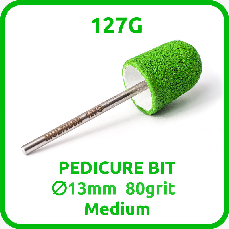 127G Multibor Pedikiro antgalis 13mm Vidutinis