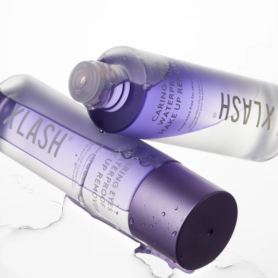XLASH Caring Eyes Waterproof Make-Up Remover – akių makiažo valiklis, 100 ml