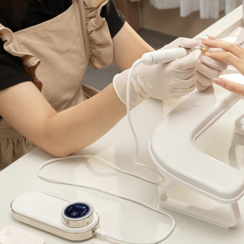 ONAIL Pro Max nagų freza, balta