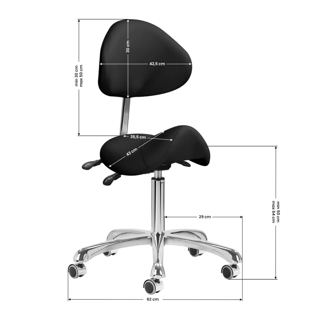 Podiatry and Pedicure Chair Giovanni 1004 Black