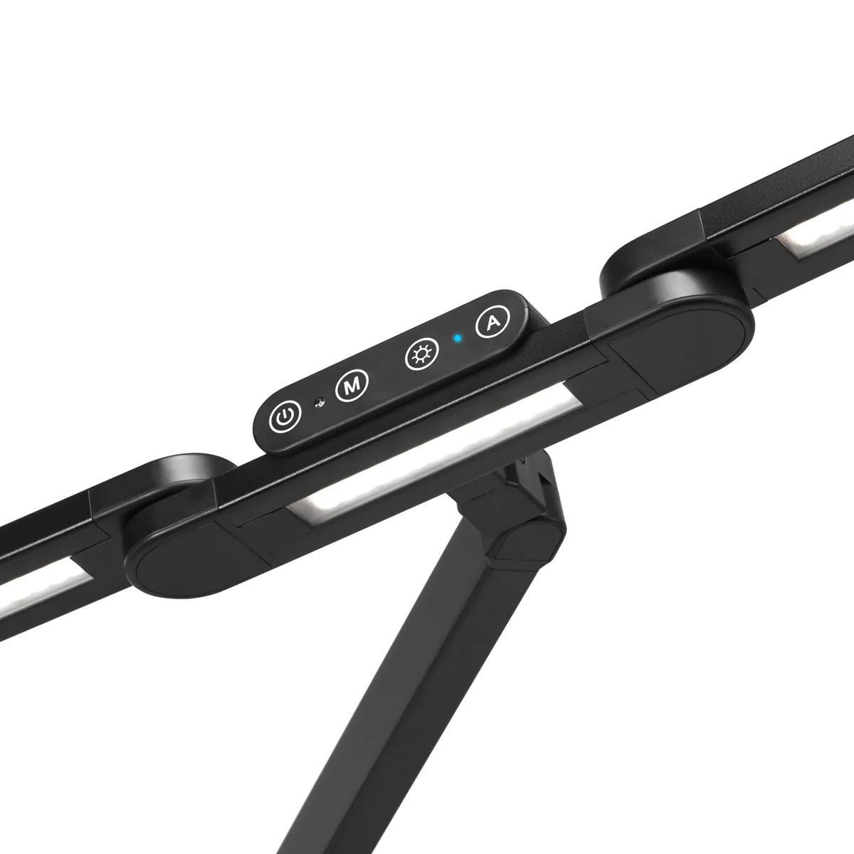 Светодиодная настольная лампа Glow, черная