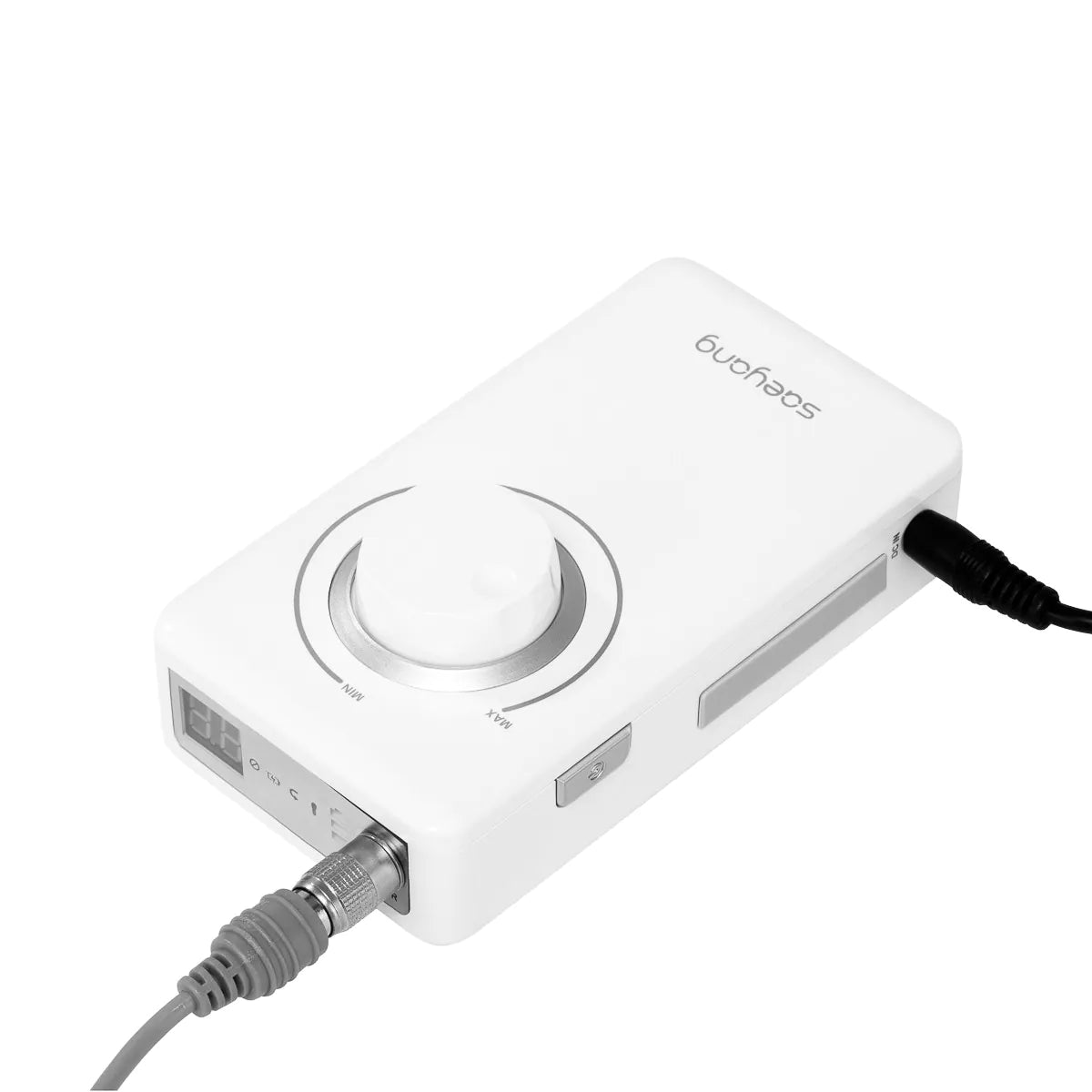 MARATONAS K38 PRO Baltas SAEYANG+ BS30 be anglies (30 000 aps./min) (12v)