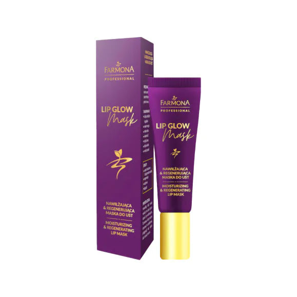 Farmona LIP GLOW MASK Moisturizing and Regenerating Lip Mask 12 m