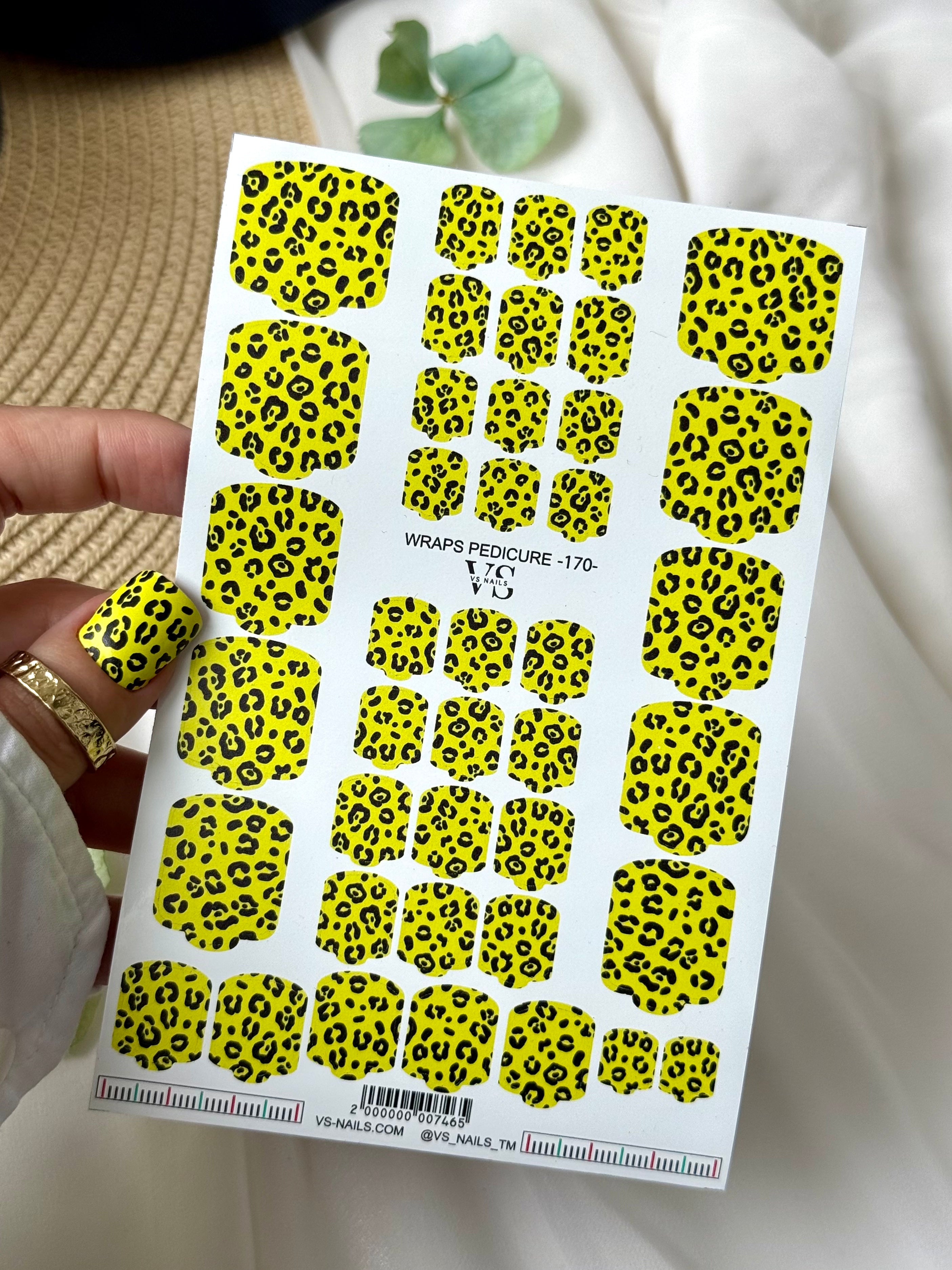 VS NAGŲ Pedikiūro įvyniojimai Nr.170