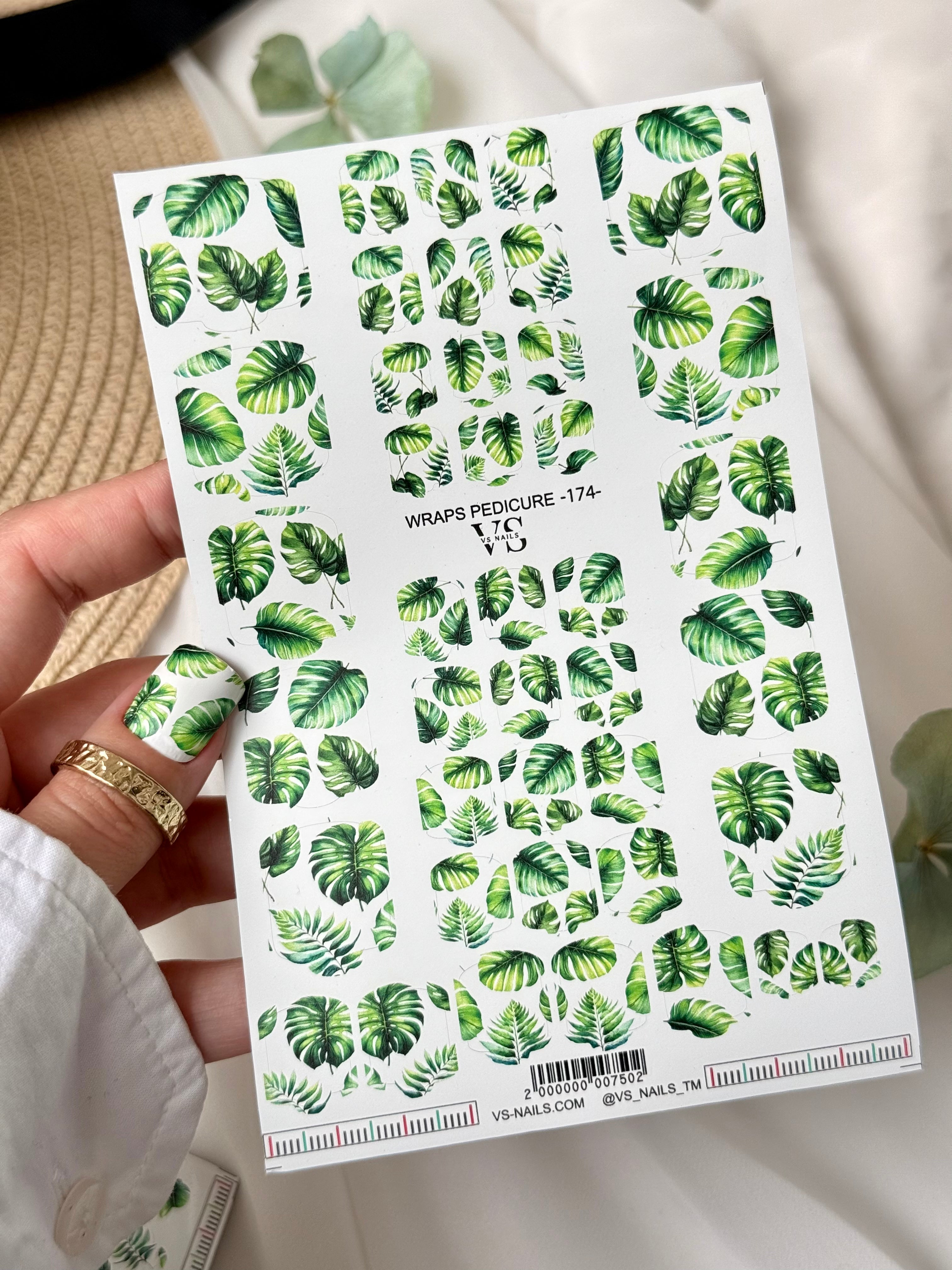 VS NAGŲ Pedikiūro įvyniojimai Nr.174