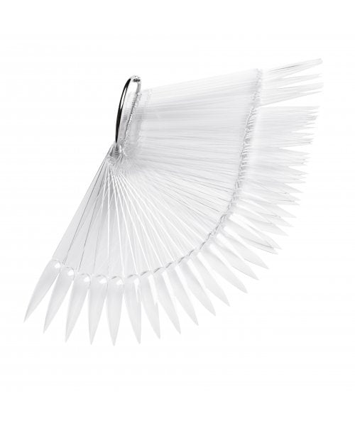 KODI Nagų patarėlės Stiletto formos, 50 vnt. (skaidrios)