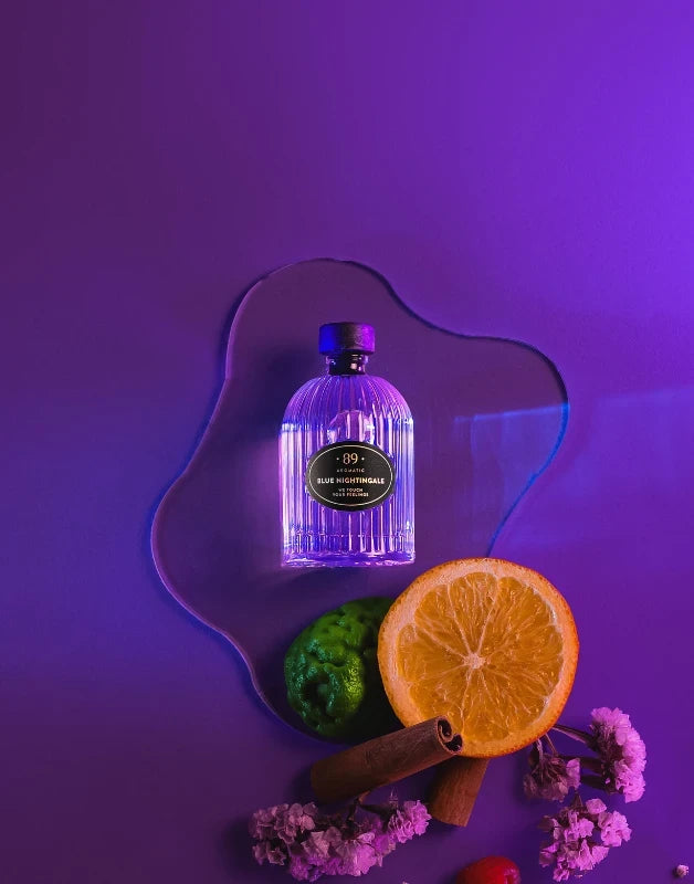 AROMATINIS 89 Nendrų skleidiklis - Retro kolekcija Mėlynoji naktigonė, 50 ml