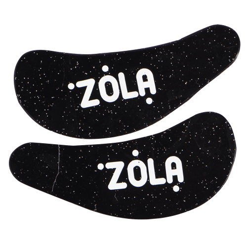 ZOLA Silicone patches (1 pair), Black