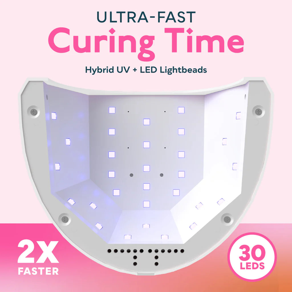 SUN1 UV/LED table lamp, white