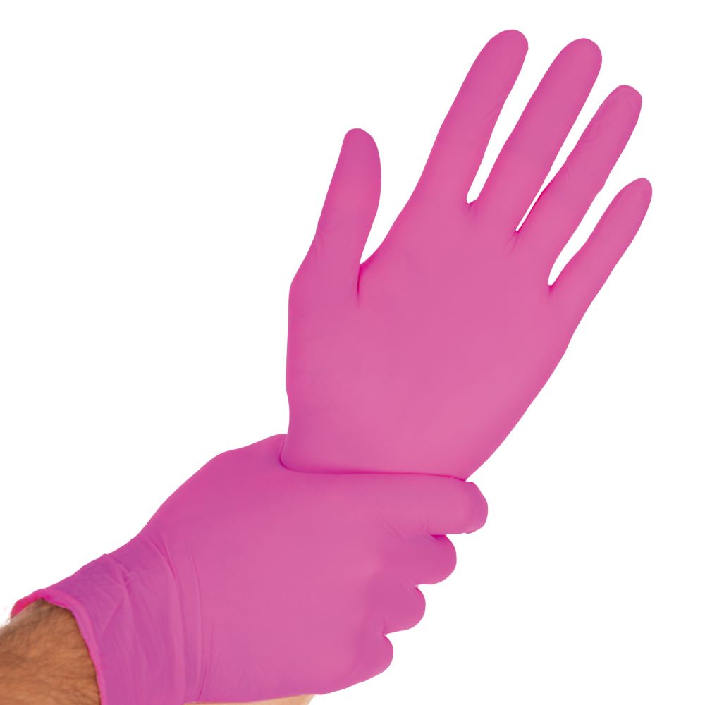 SAFE LIGHT Disposable nitrile gloves, powder-free S Purple, 100 pcs. (Germany)