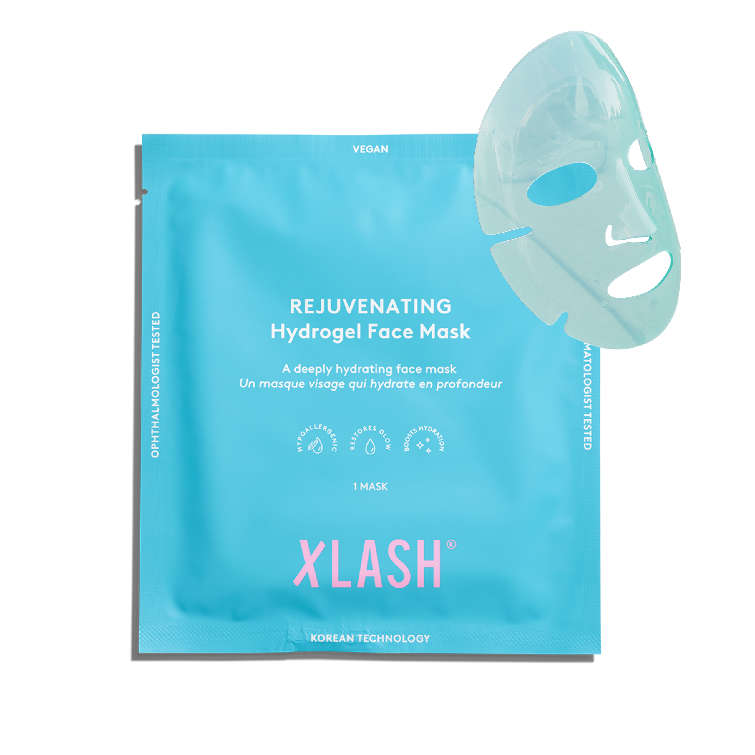 XLASH Rejuvenating Hydrogel Mask – омолаживающая гидрогелевая маска, 1 шт.