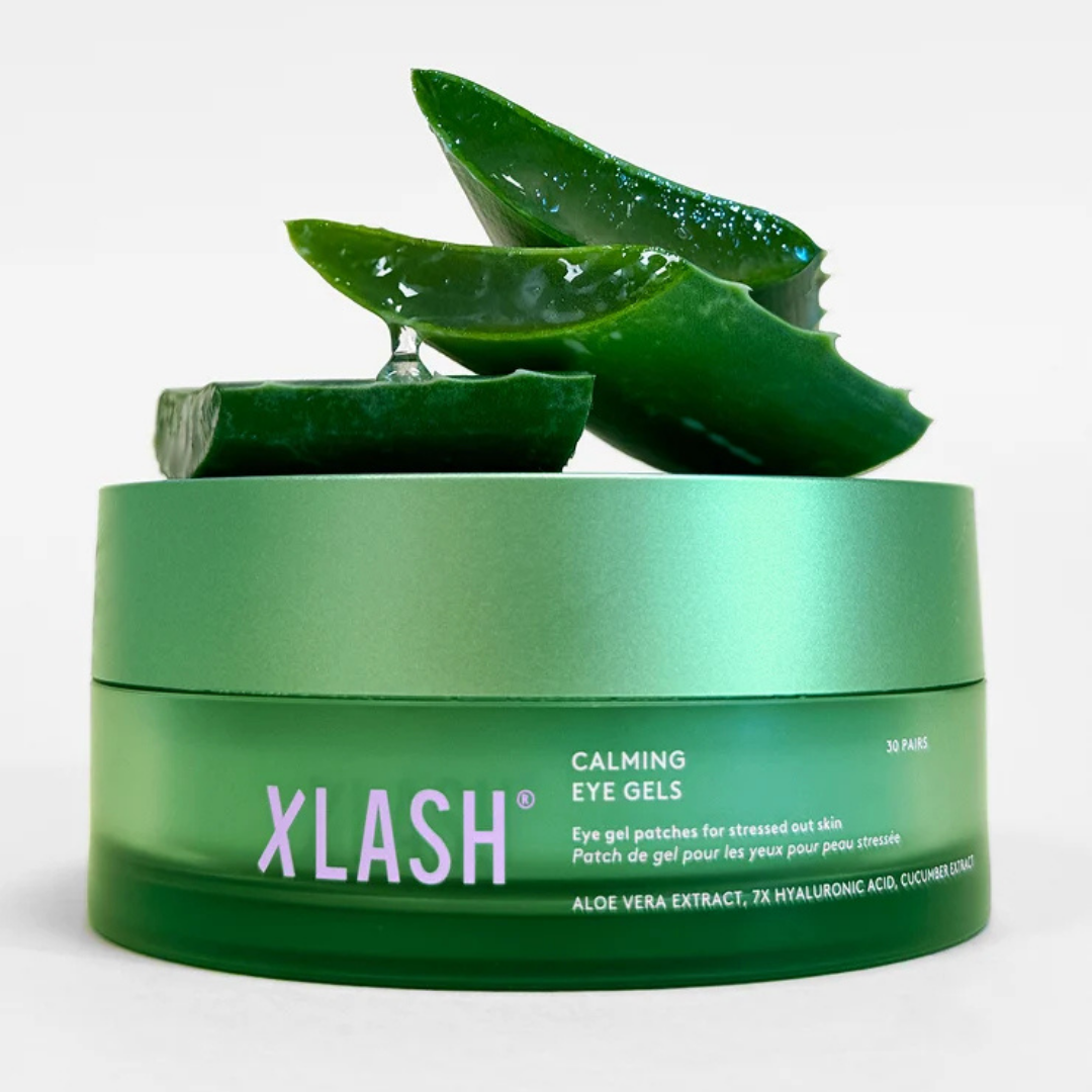 XLASH Успокаивающие гелевые патчи для глаз — гидрогелевые патчи, 60 шт.