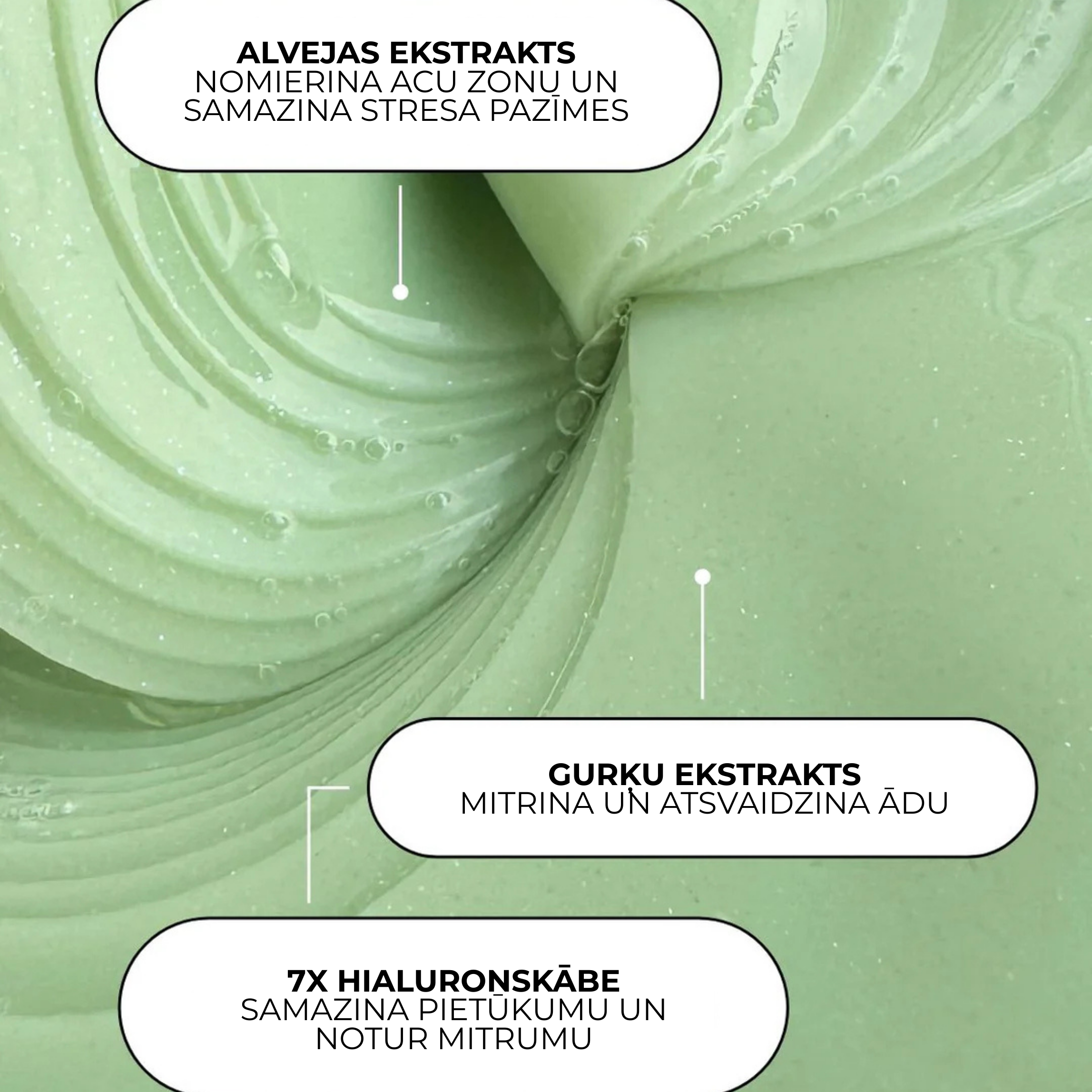 XLASH Raminančios akių gelinės pagalvėlės - hidrogelių akių pagalvėlės, 60 vnt.