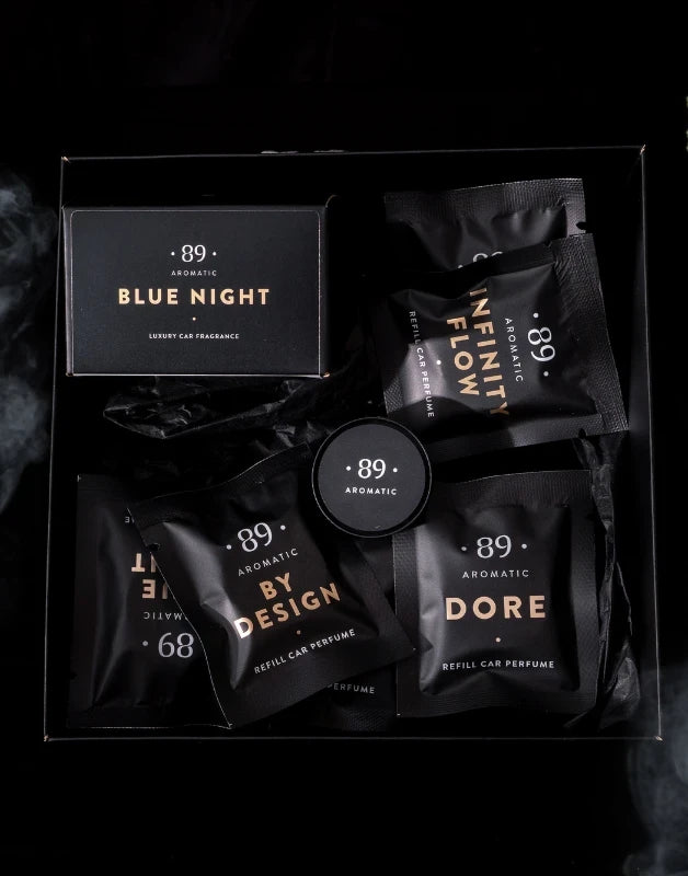 AROMATINIS 89 Automobilio oro gaiviklio rinkinys, 12 vnt.