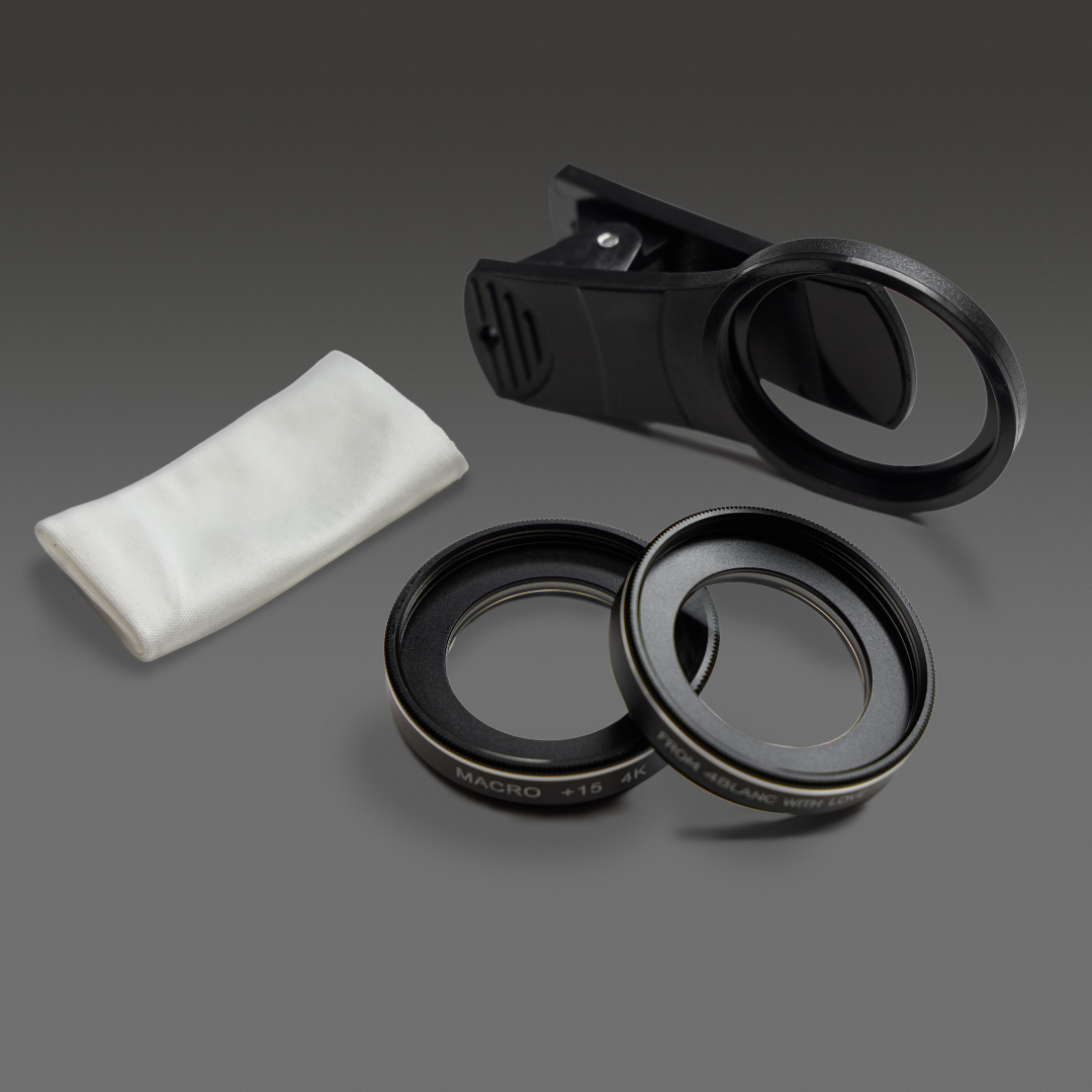 4BLANC Makro 30x Fotografijos Objektyvas – Telefono Objektyvas