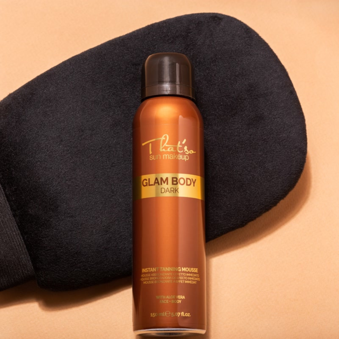 THAT'SO Glam Kūno putos įdegio suteikiančios - TAMSIAI, 150ml