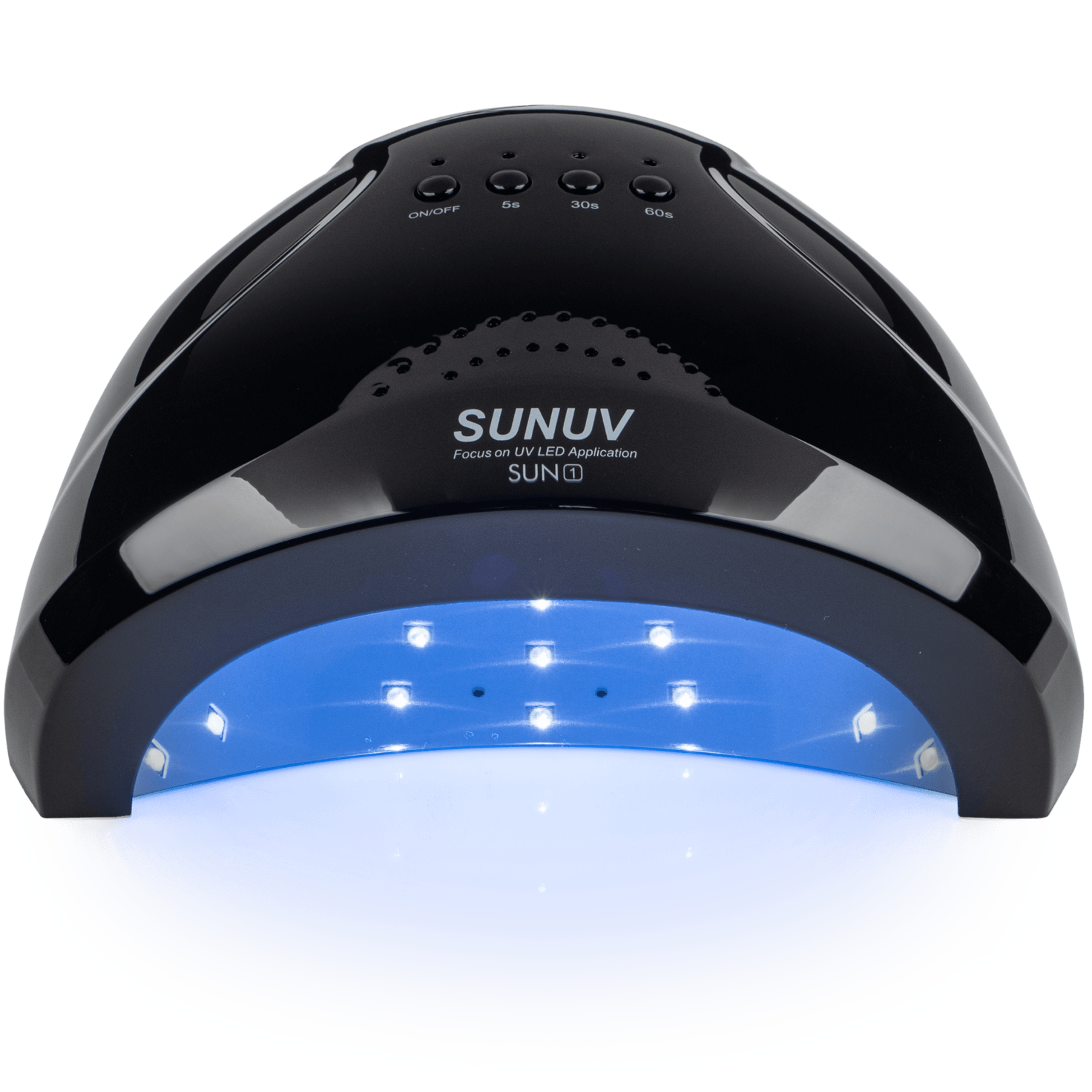 SUN1 UV/LED table lamp, black