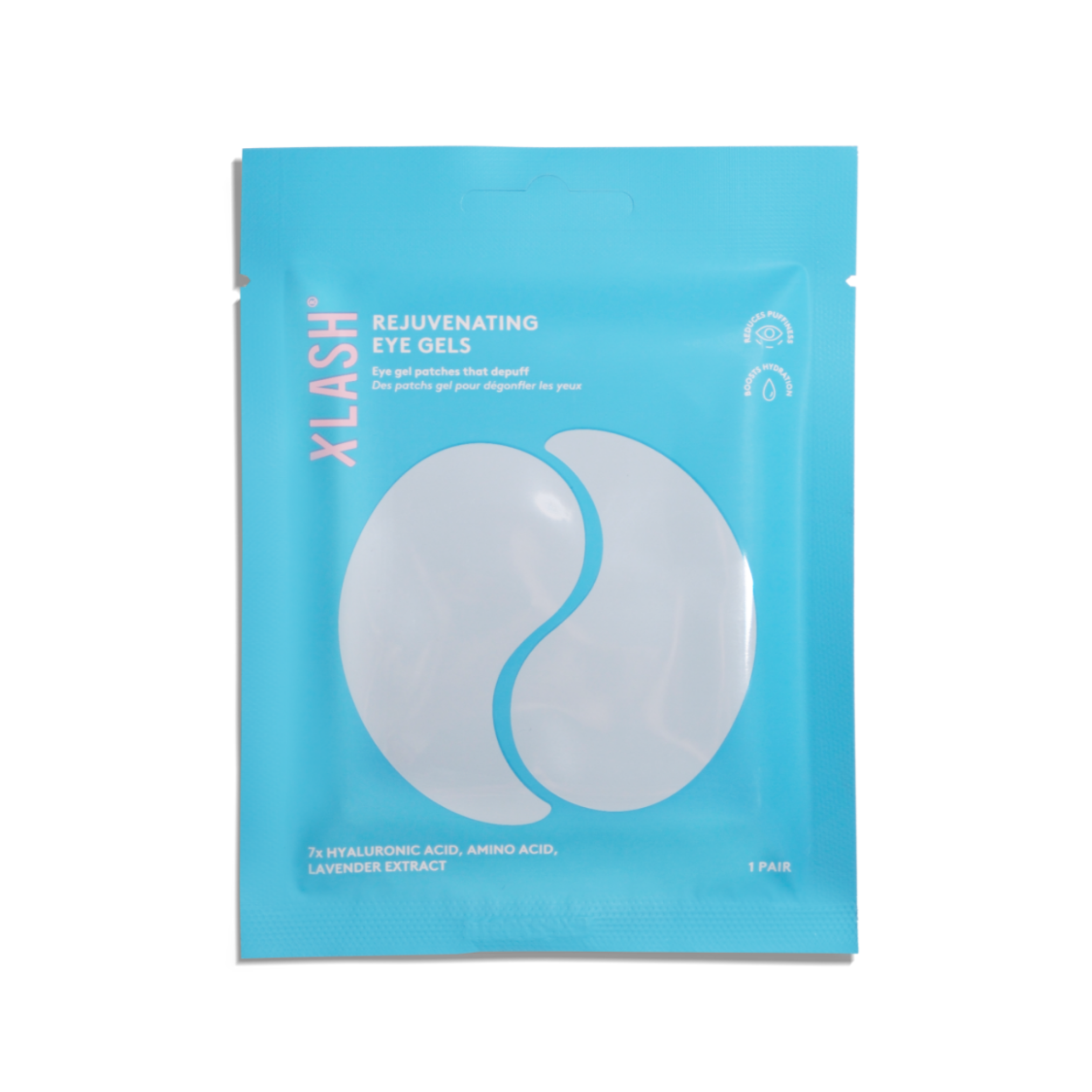 XLASH Rejuvenating Eye Gels - гидрогелевые патчи для глаз, 1 пара