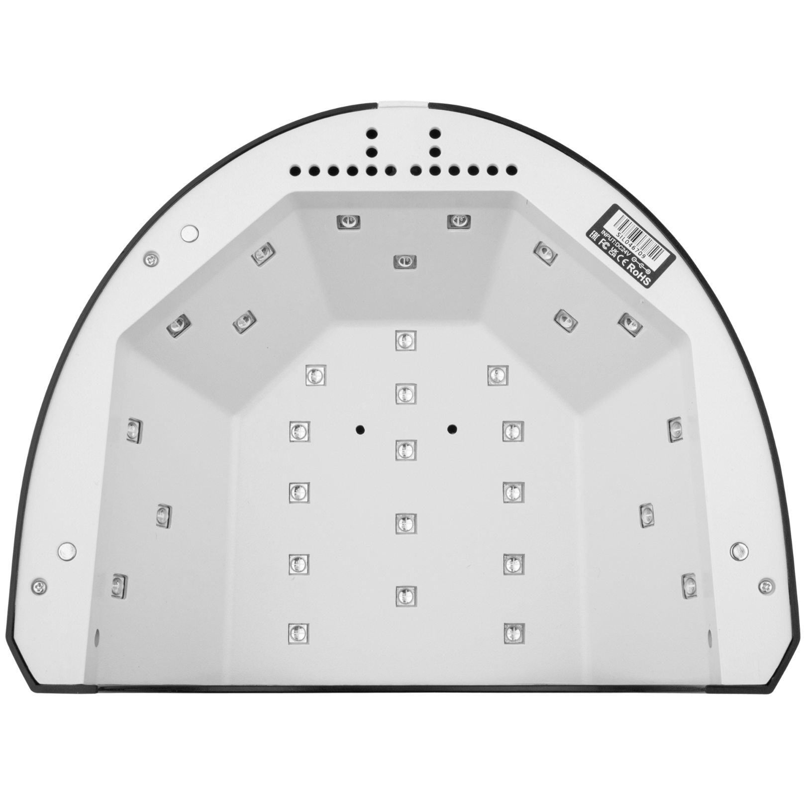 SUN1 UV/LED table lamp, black