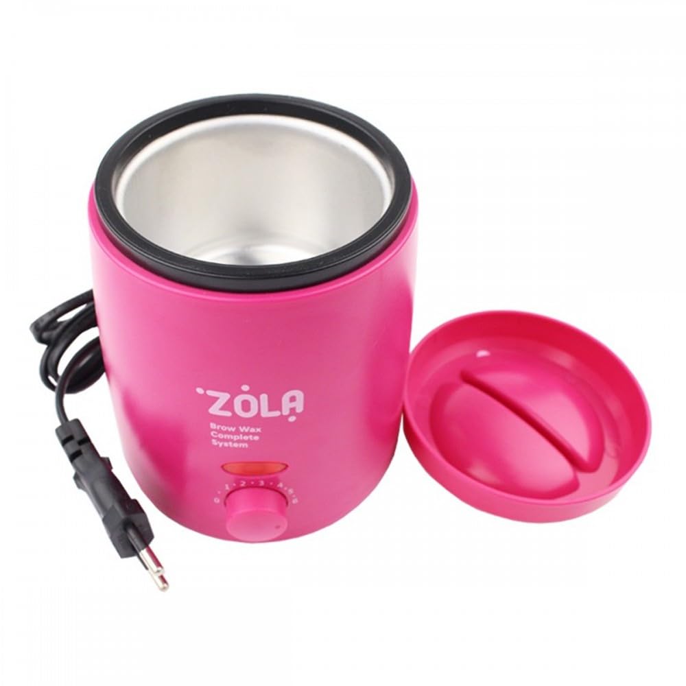 ZOLA Воскоплав с термостатом (розовый), 200 мл