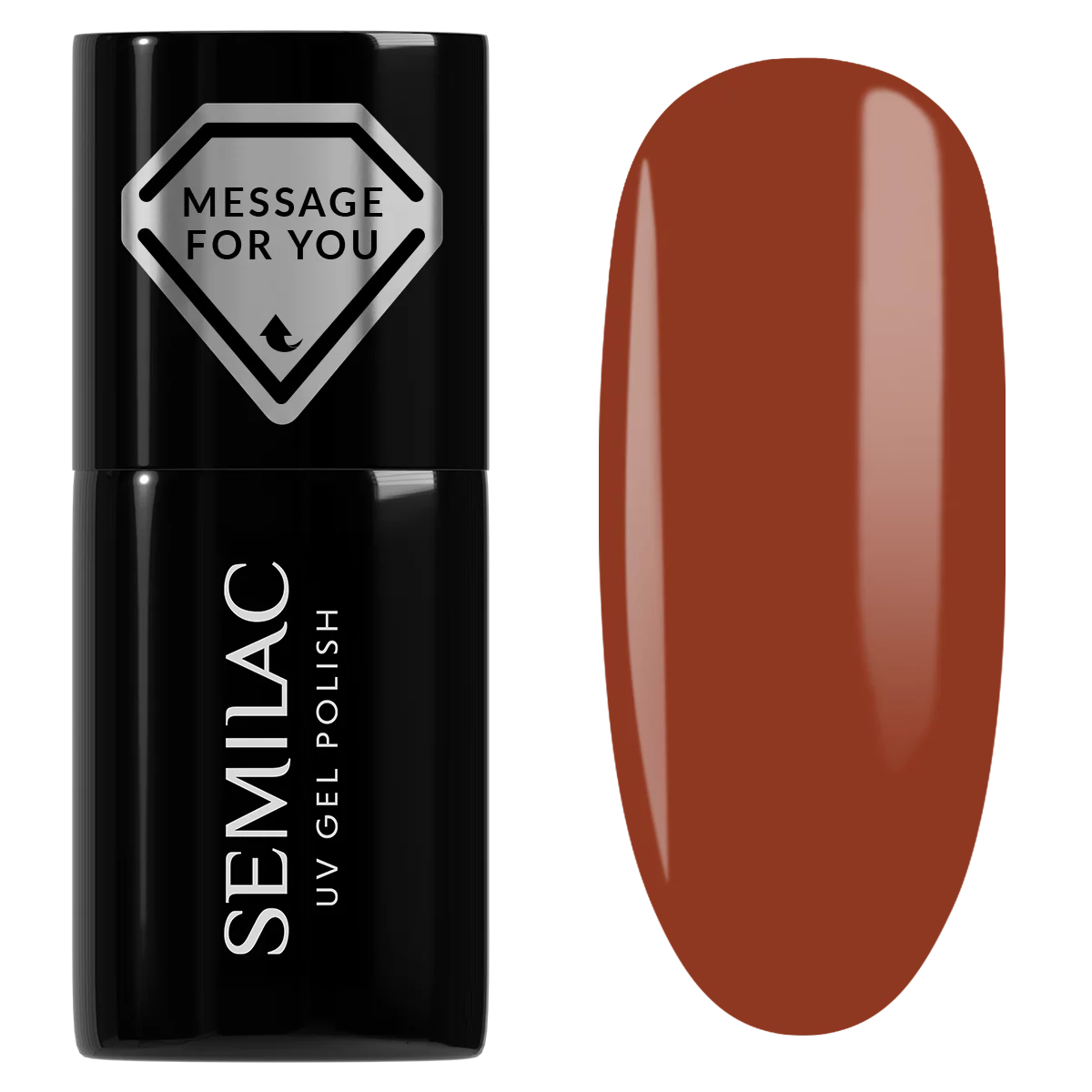 735 „Semilac“ UV gelinis lakas „Rust It Up“, 7 ml