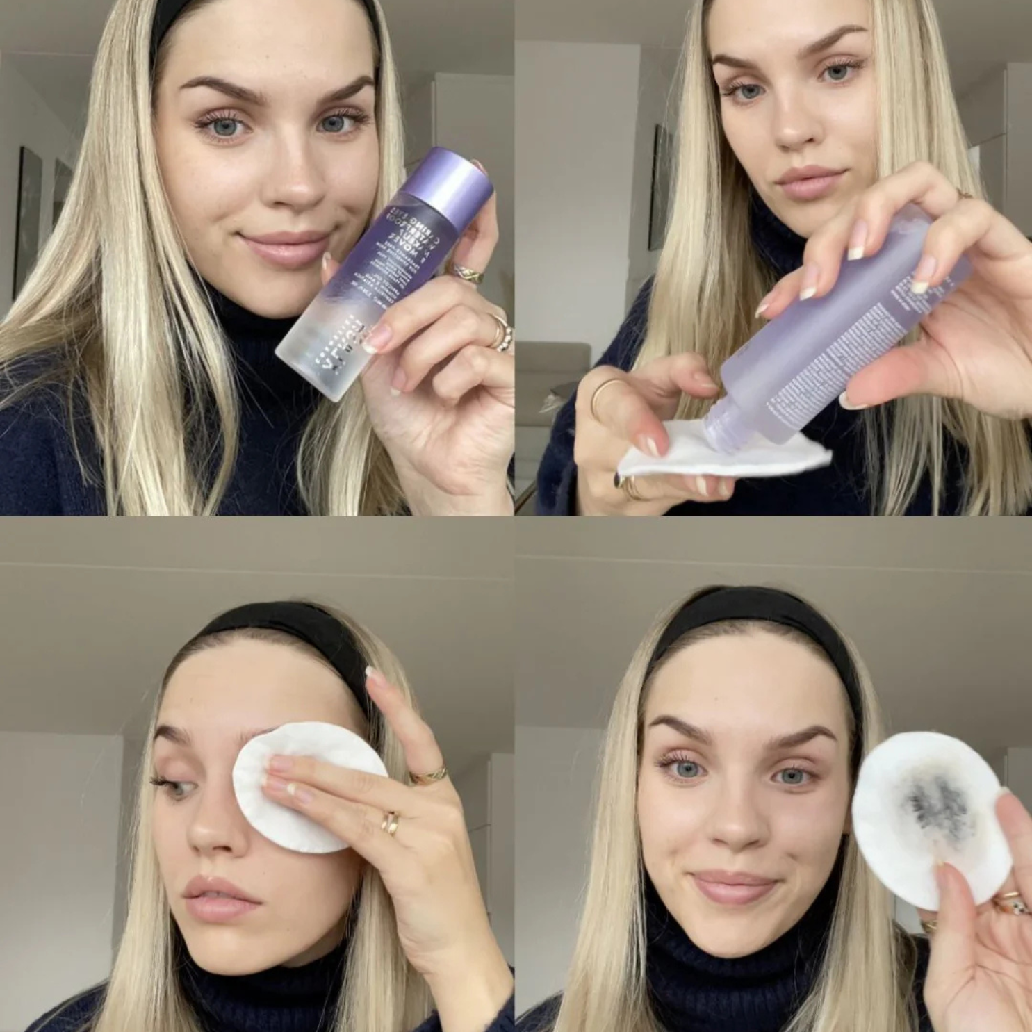 Caring Eyes atsparus vandeniui akių makiažo valiklis, 100 ml