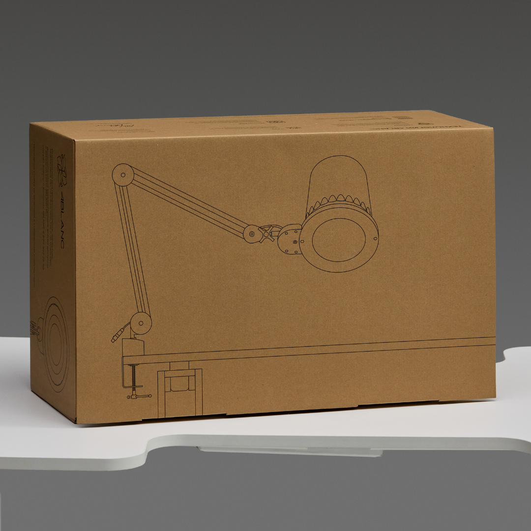 Пылесборник 4BLANC Alize с креплением на стол и светодиодной подсветкой