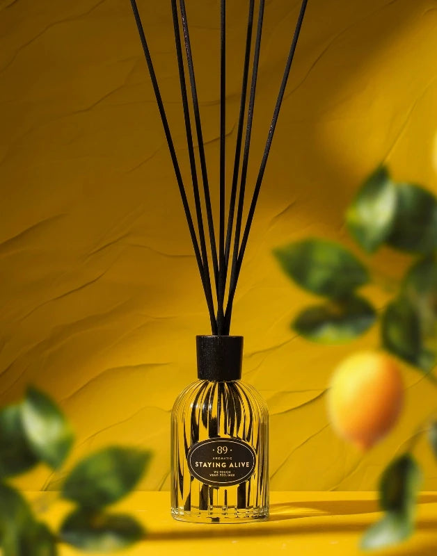 AROMATIC 89 Reed Diffuser Staying Alive, 250ml (Retro Collection)