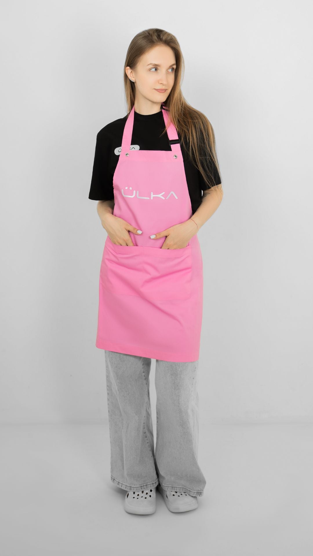 ULKA apron with protective screen