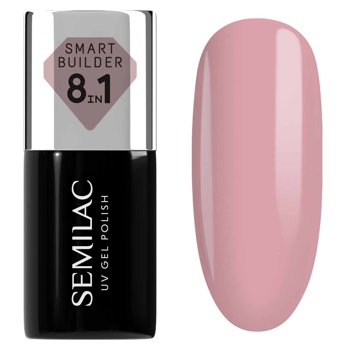802 Semilac Smart Builder Nude Rose 7 ml