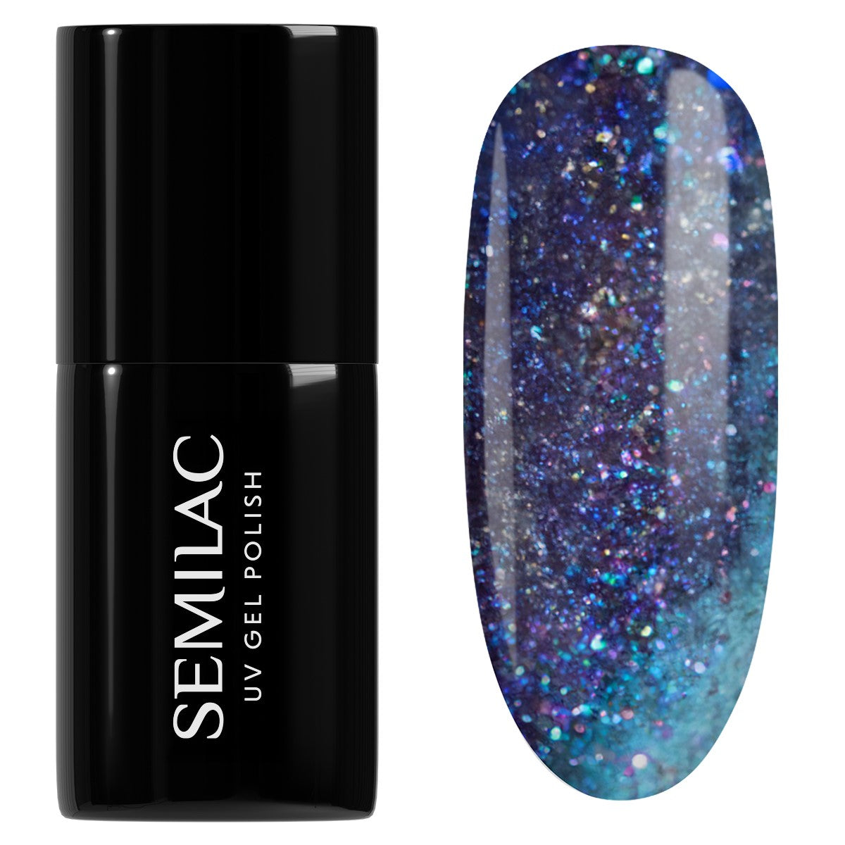 826 Semilac UV Gel Polish Virtual Blue 7 ml