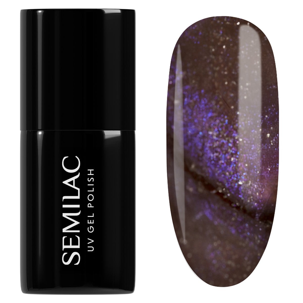 827 Semilac UV Gel Polish AI Brown 7 ml