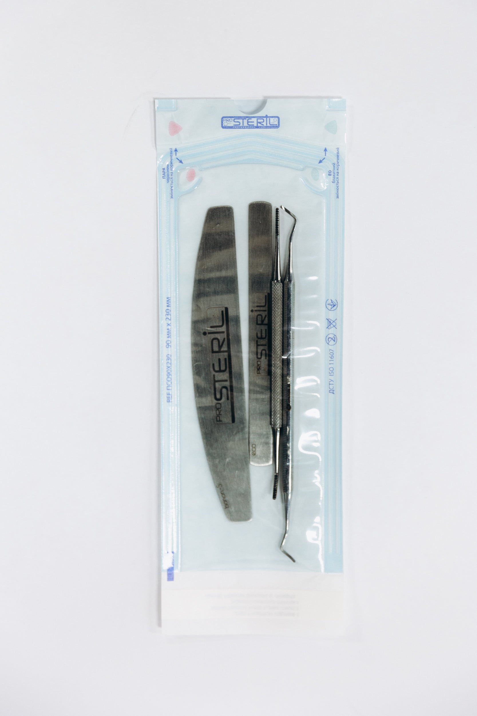 ProSteril Autoclave sterilization bags 90x230mm CS transparent with indicator 200pcs.