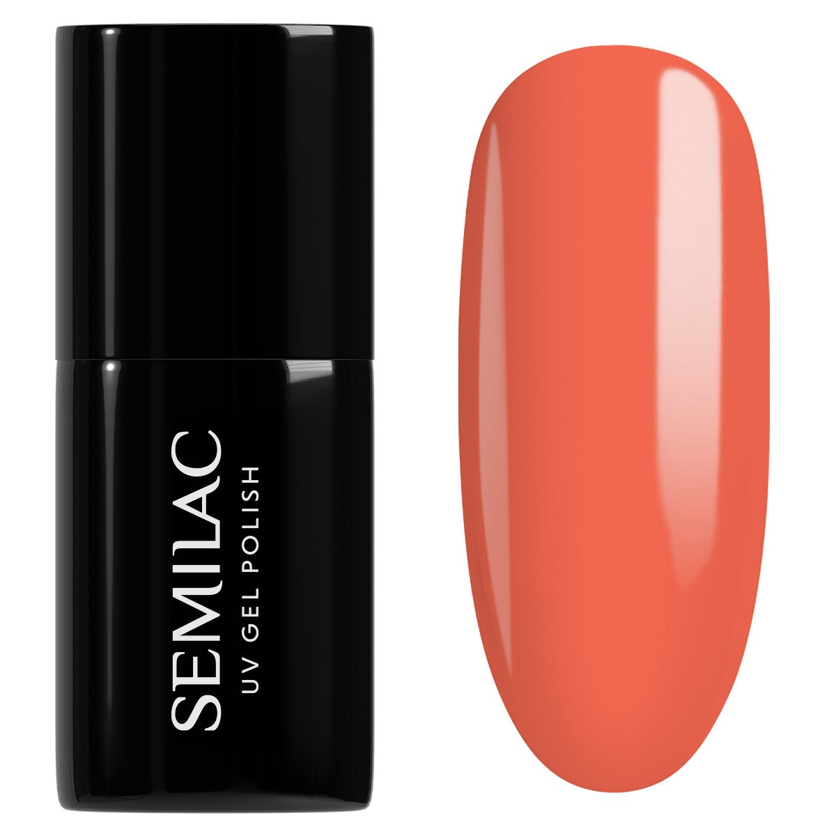 934 Semilac UV Gel Polish Bittersweet Orange 7 ml