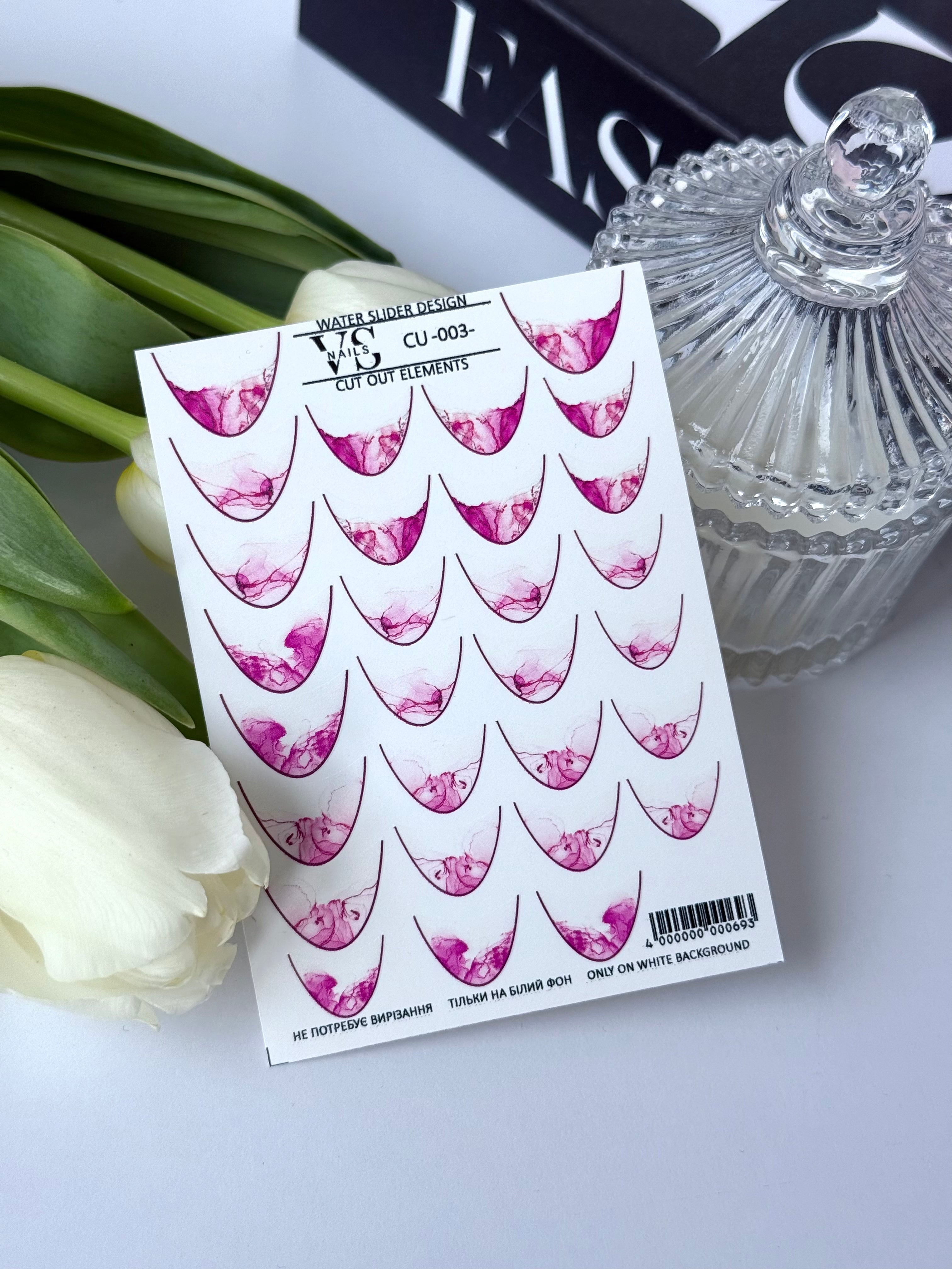 VS NAGŲ Lipdukai CU 003