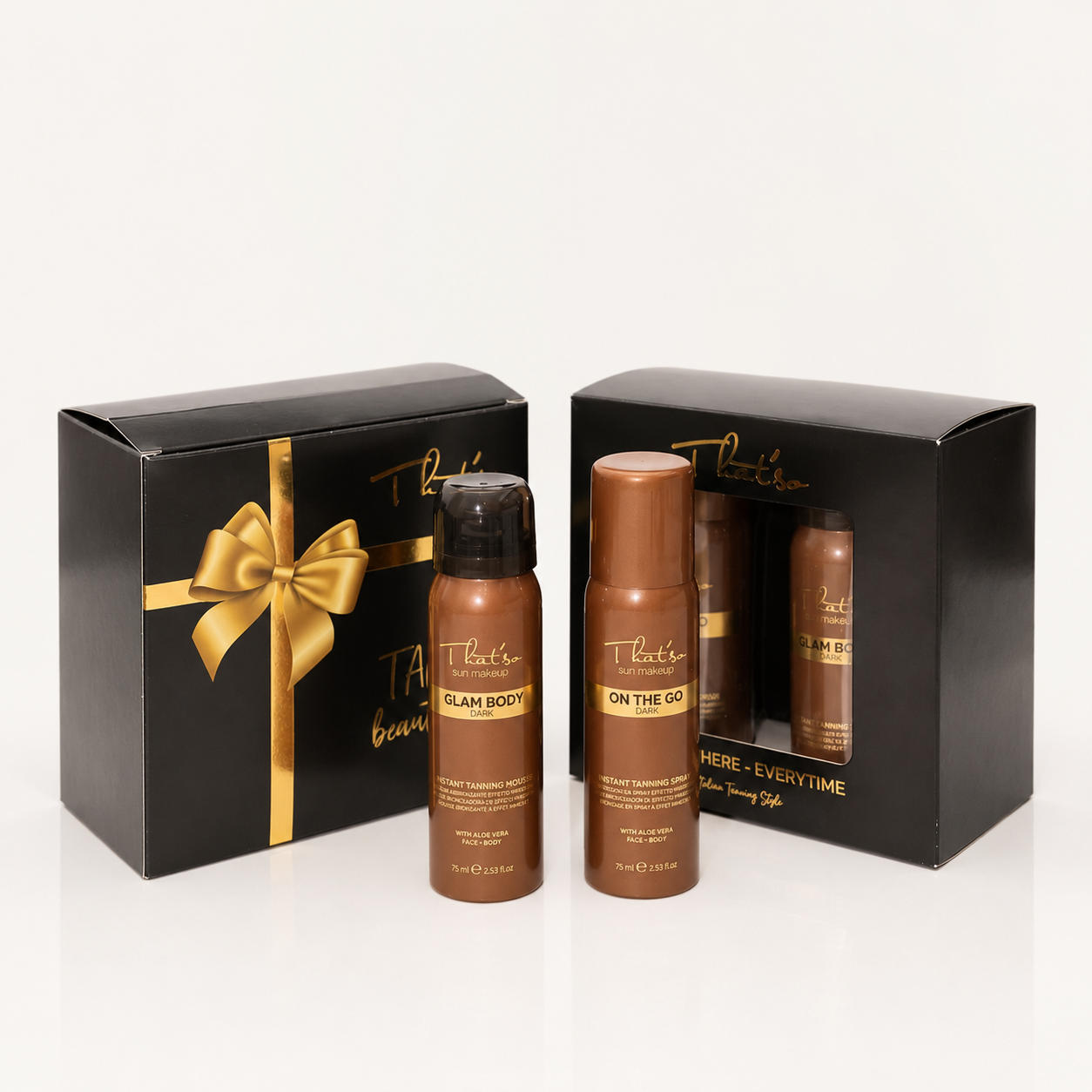 THAT'SO TANNING BOX komplekts, 2x75ml