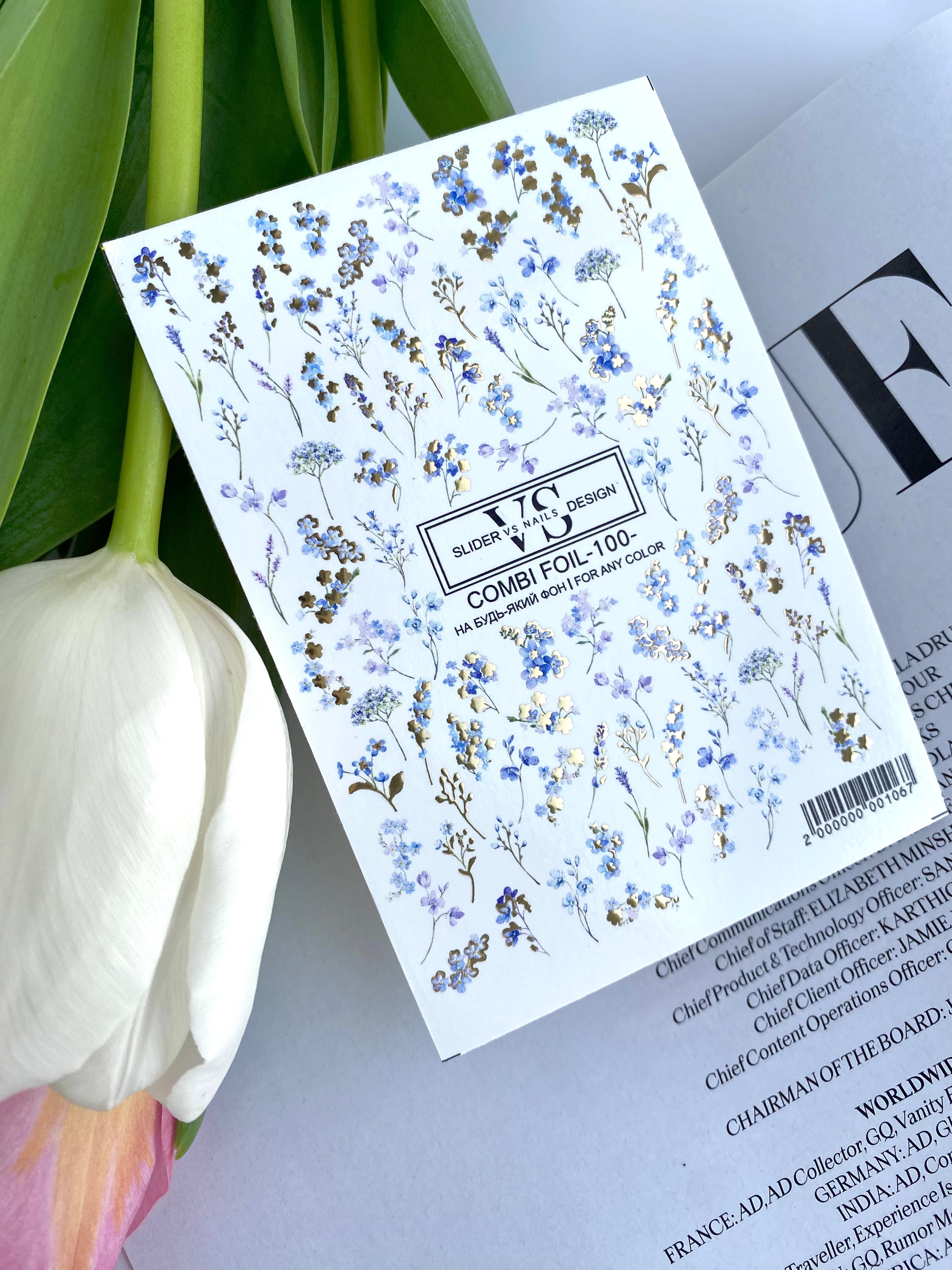 VS NAGAI Slankikliai Kombinuota Folija Nr.100