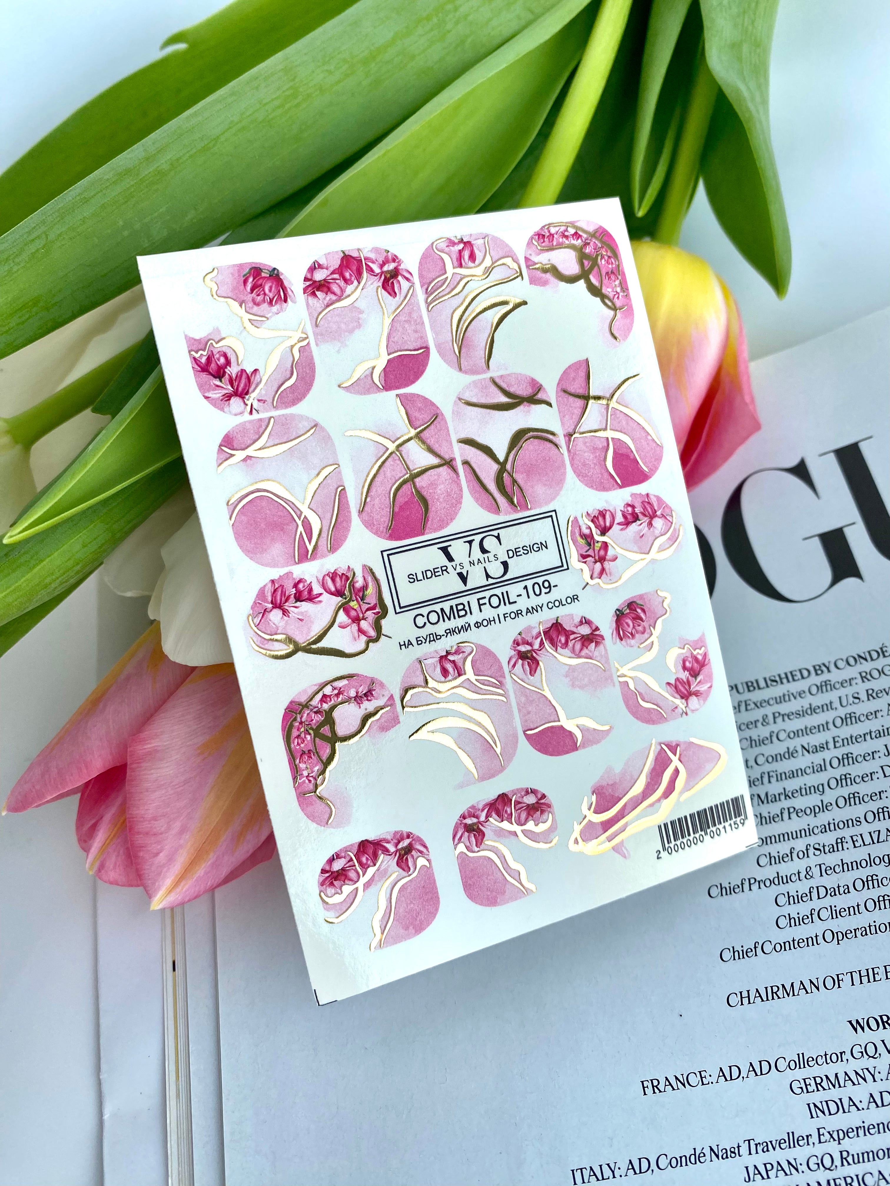 VS NAGAI Slankikliai Kombinuota Folija Nr.109