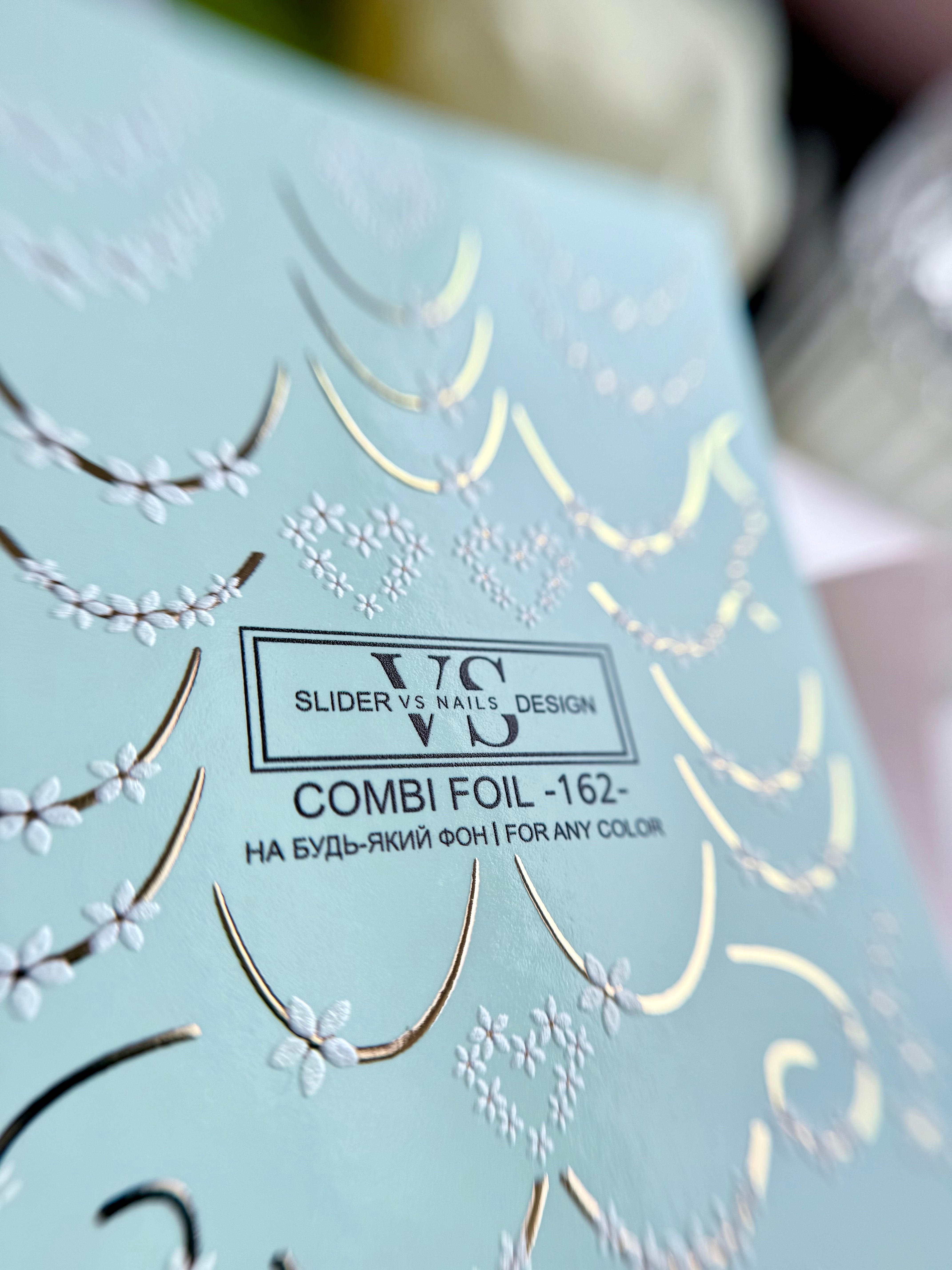VS NAILS Sliders Combi Foil Nr.162
