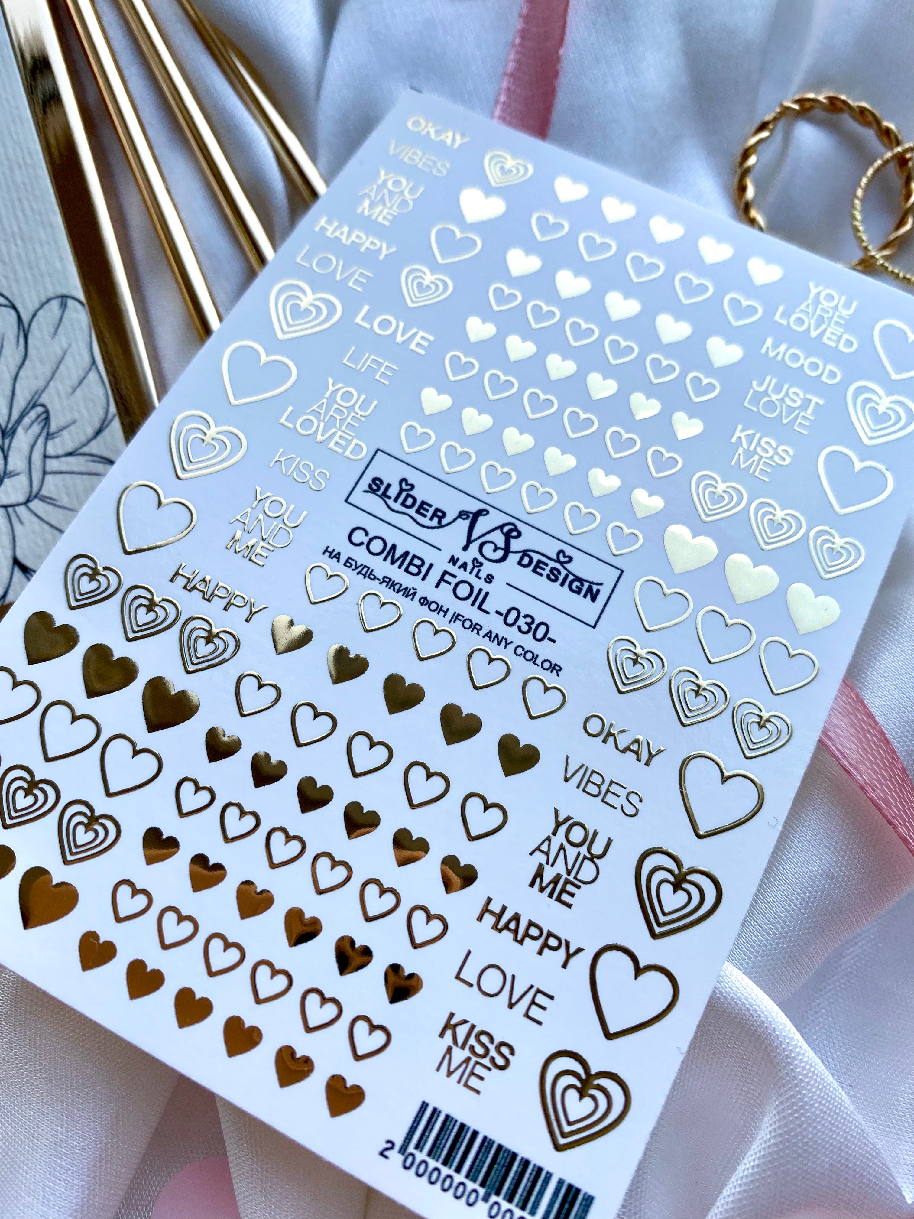 VS NAGAI Slankikliai Kombinuota Folija Nr.30