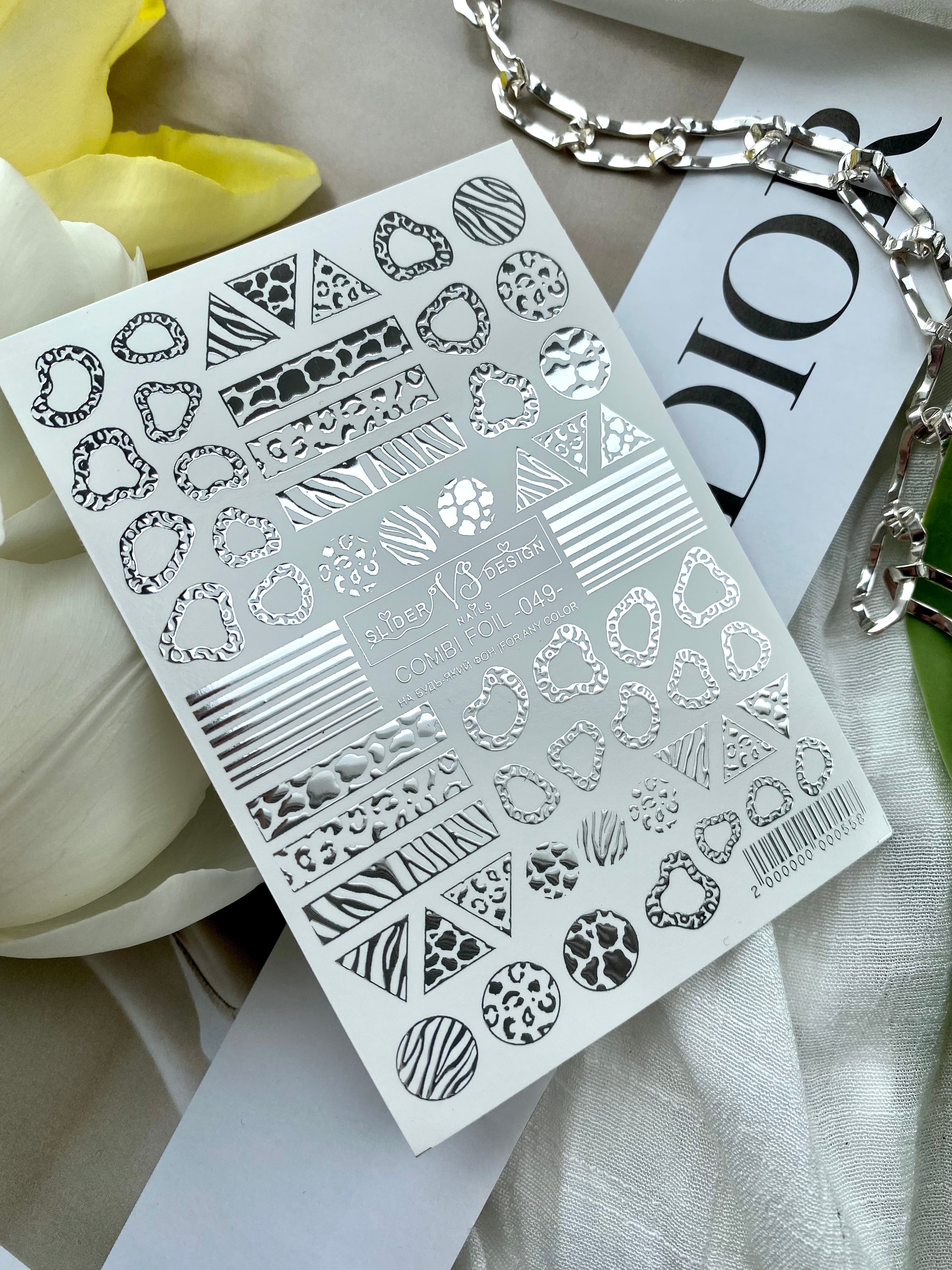 VS NAGAI Slankikliai Kombinuota Folija Nr.49